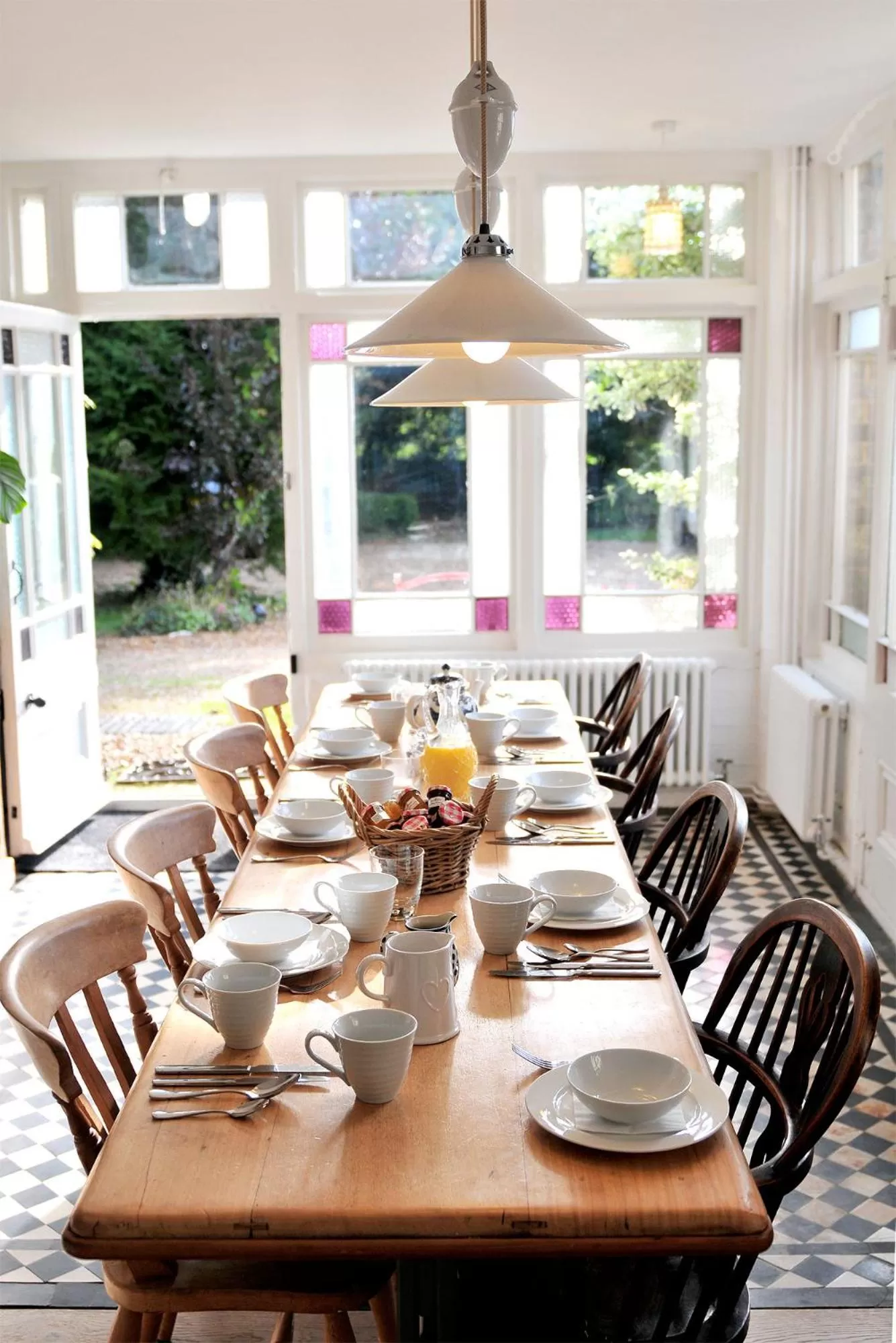 Seating area in Poplars Farm