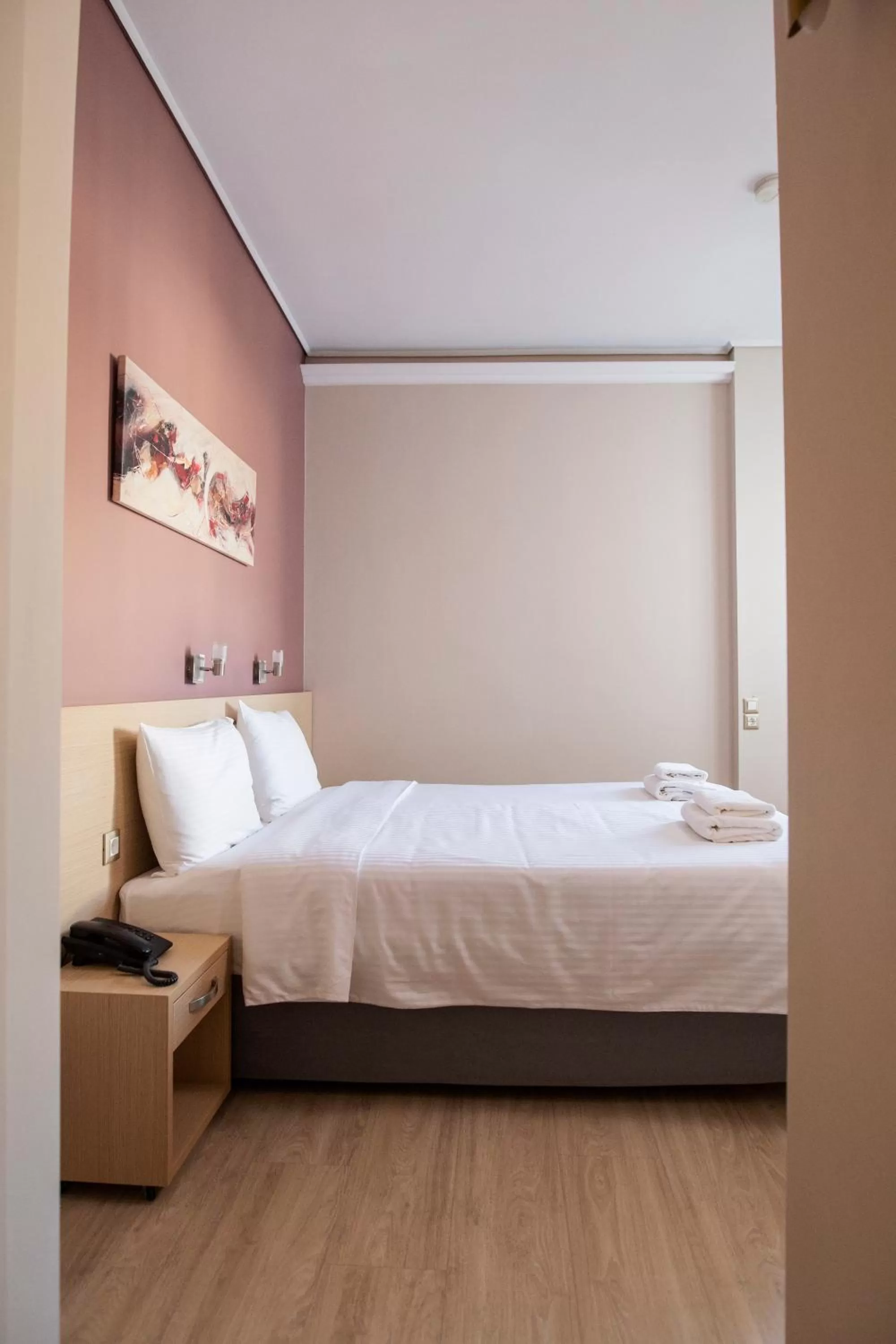 Bedroom, Bed in Acropolis View Hotel