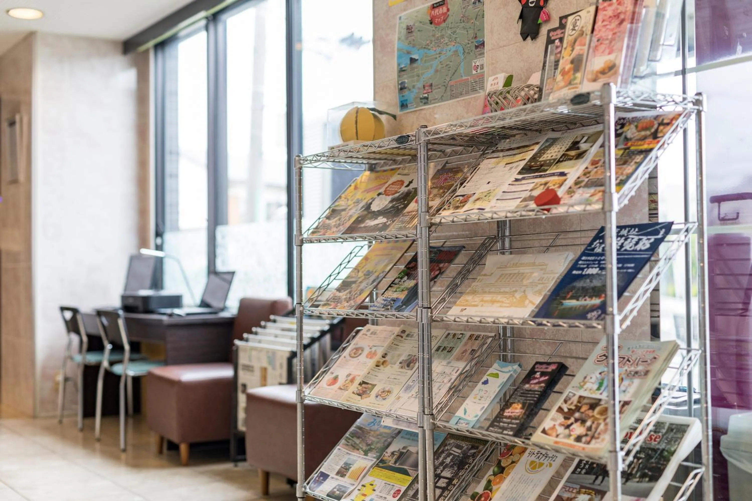 Lobby or reception in KOKO STAY Kumamoto Yatsushiro - formerly Hotel Wing International Kumamoto Yatsushiro