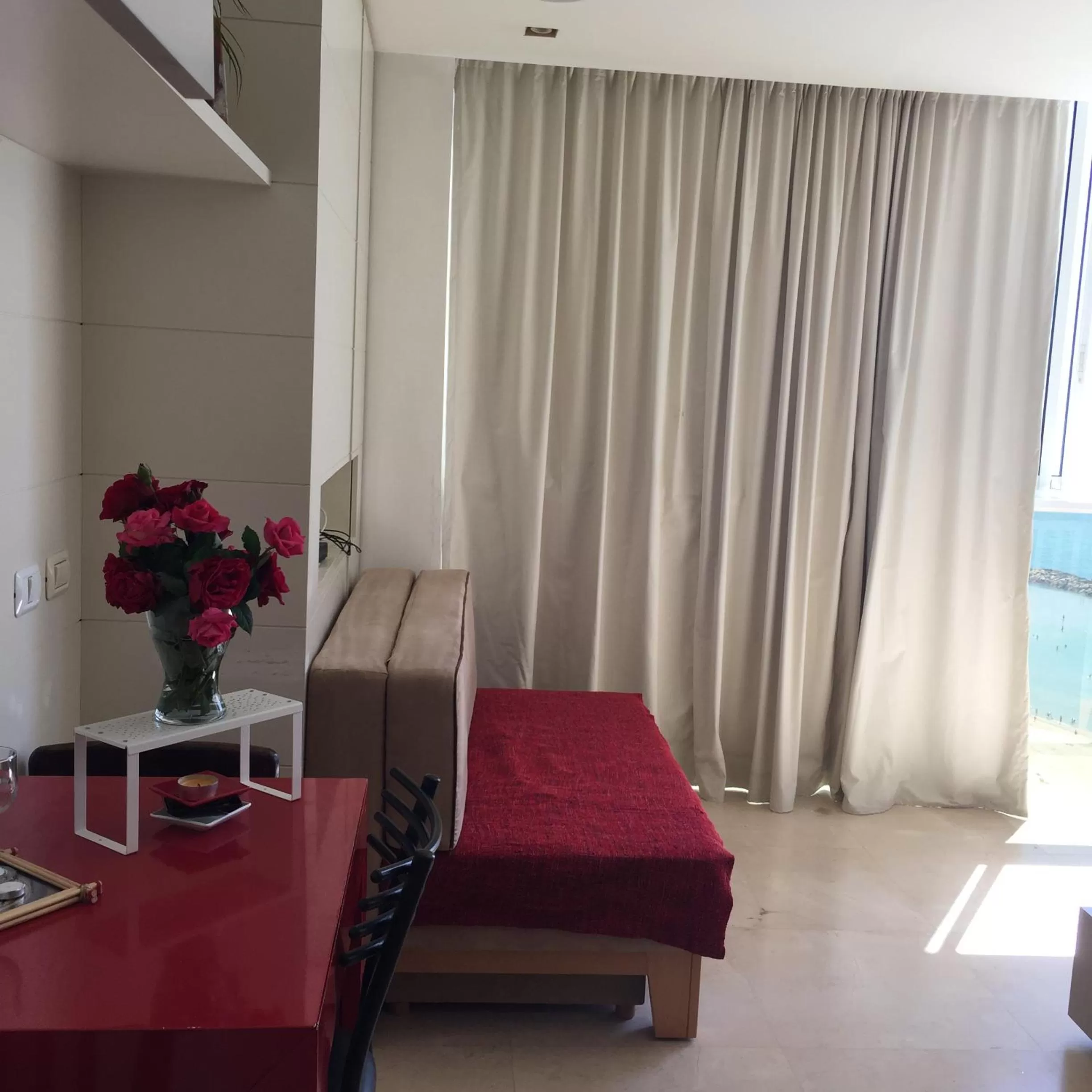 Seating area, Dining Area in Raphael Apartments