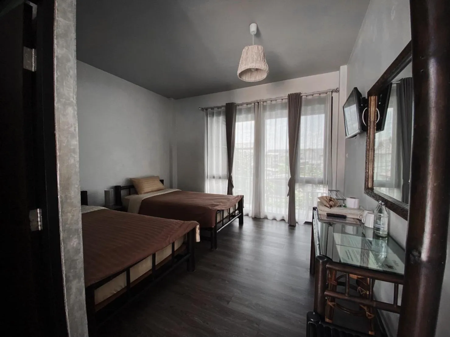 Bed in Lamphu House Chiang Mai