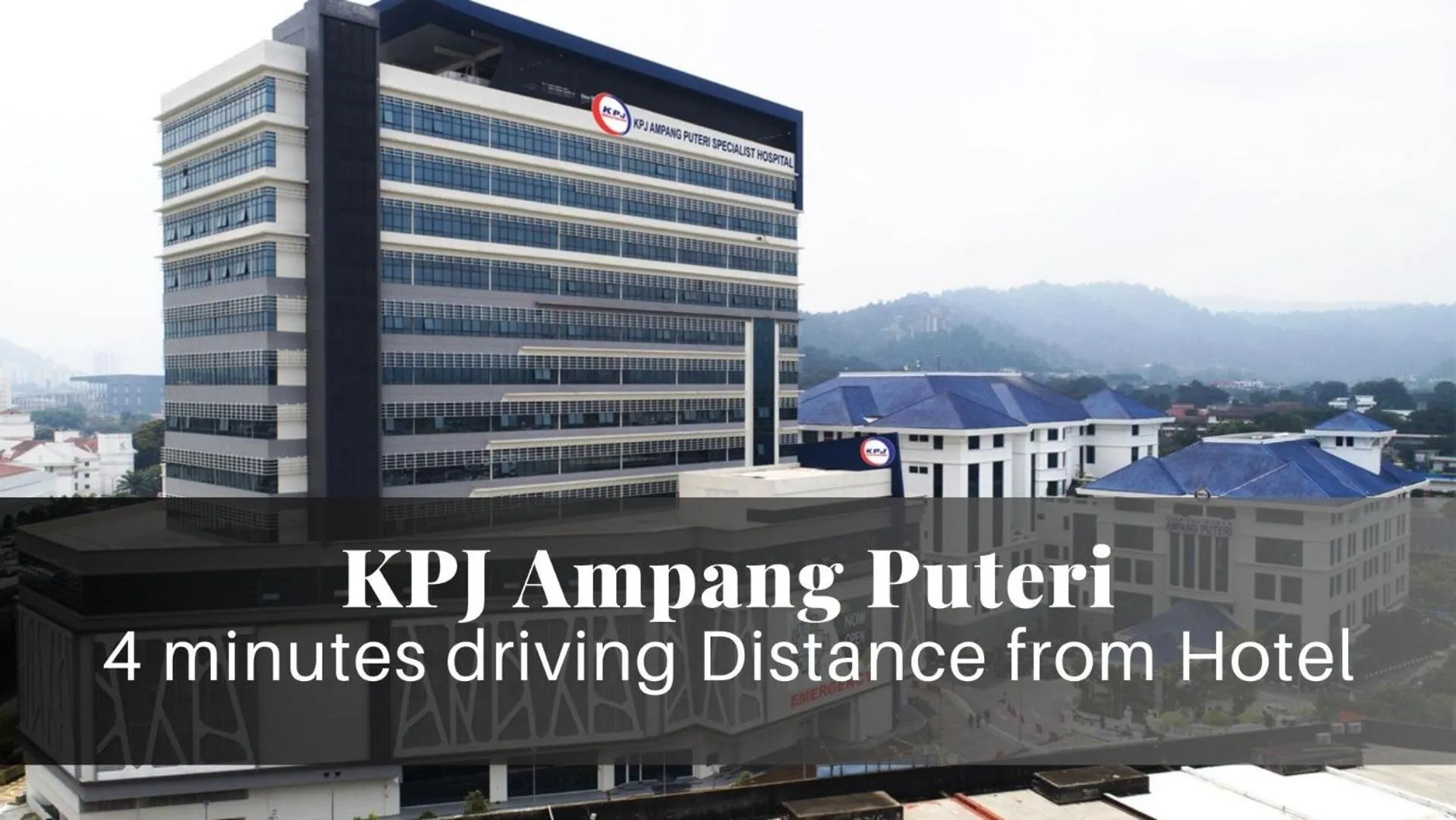 Nearby landmark in Seeds Hotel Ampang Point