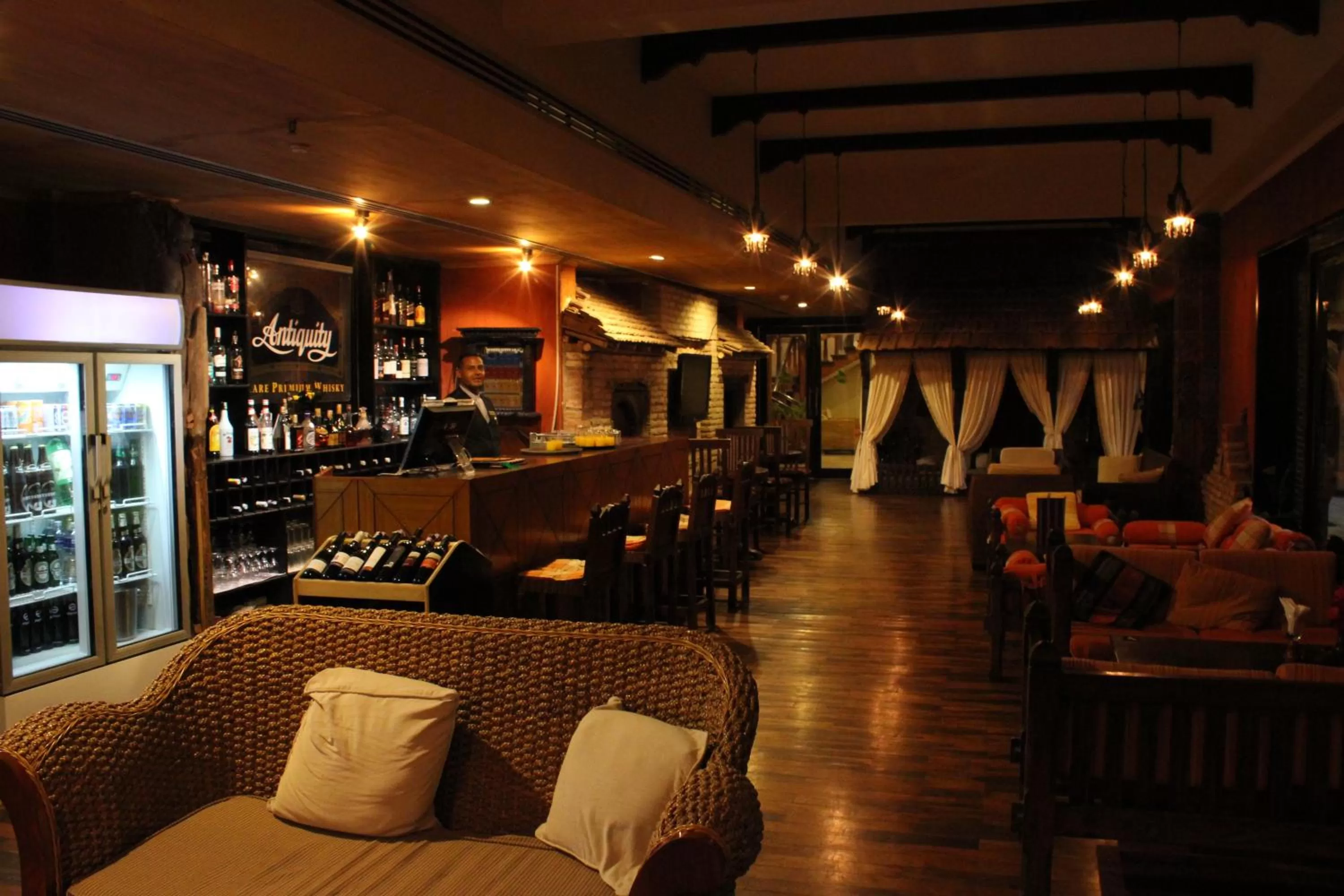 Lounge or bar in Gokarna Forest Resort Kathmandu