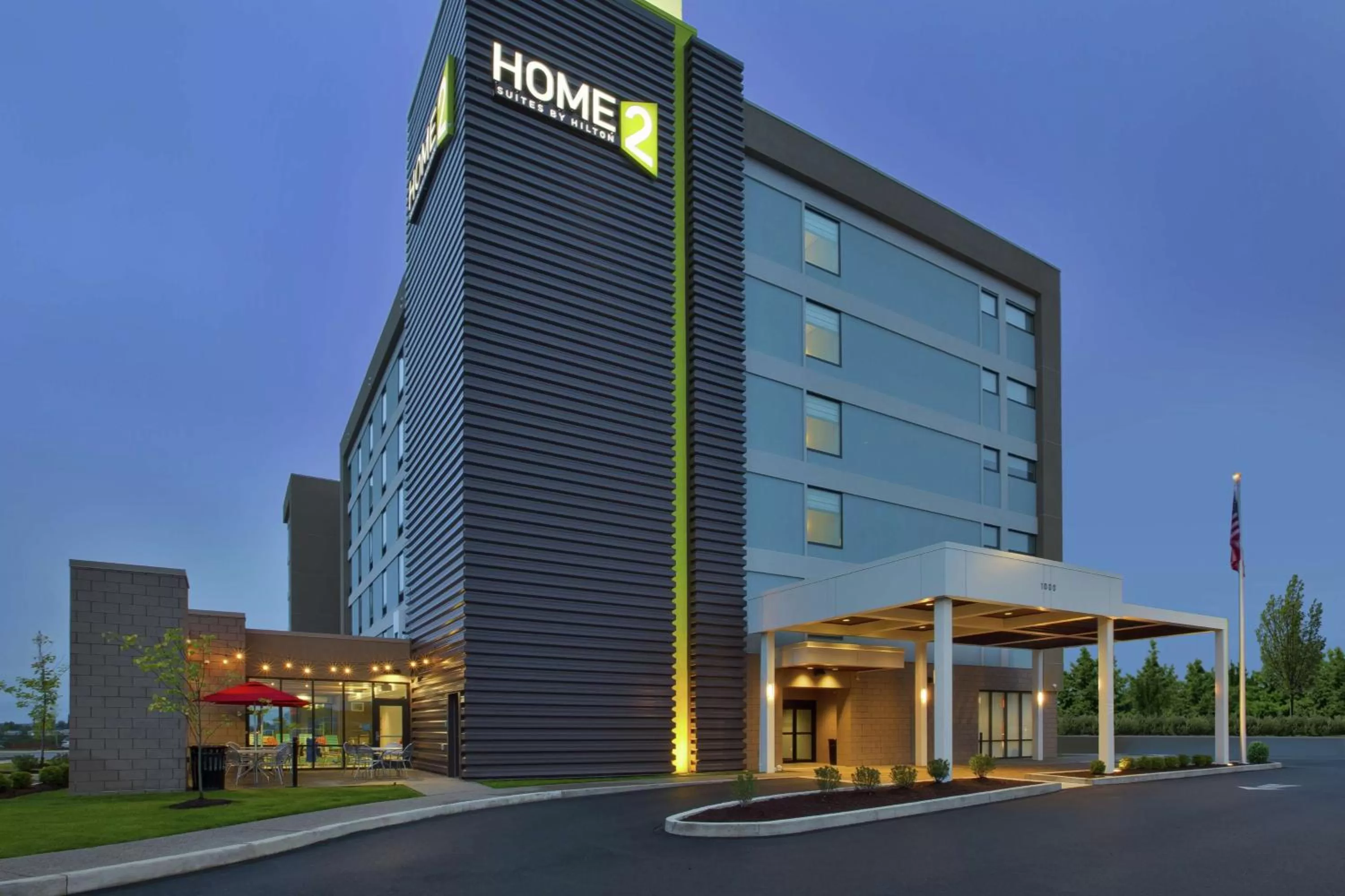 Property building in Home2 Suites By Hilton Pittsburgh Area Beaver Valley