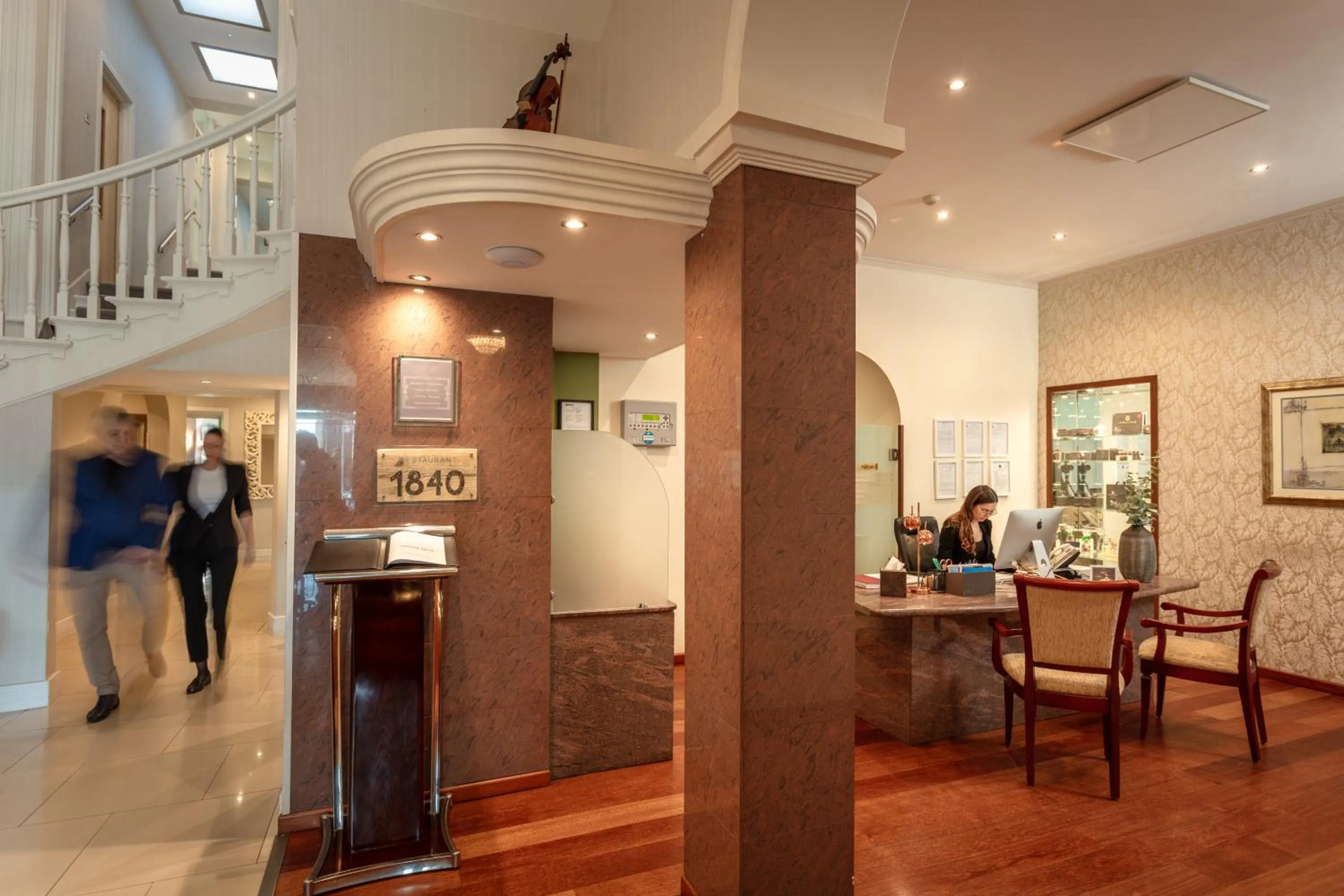 Lobby or reception in The Savoy Jersey