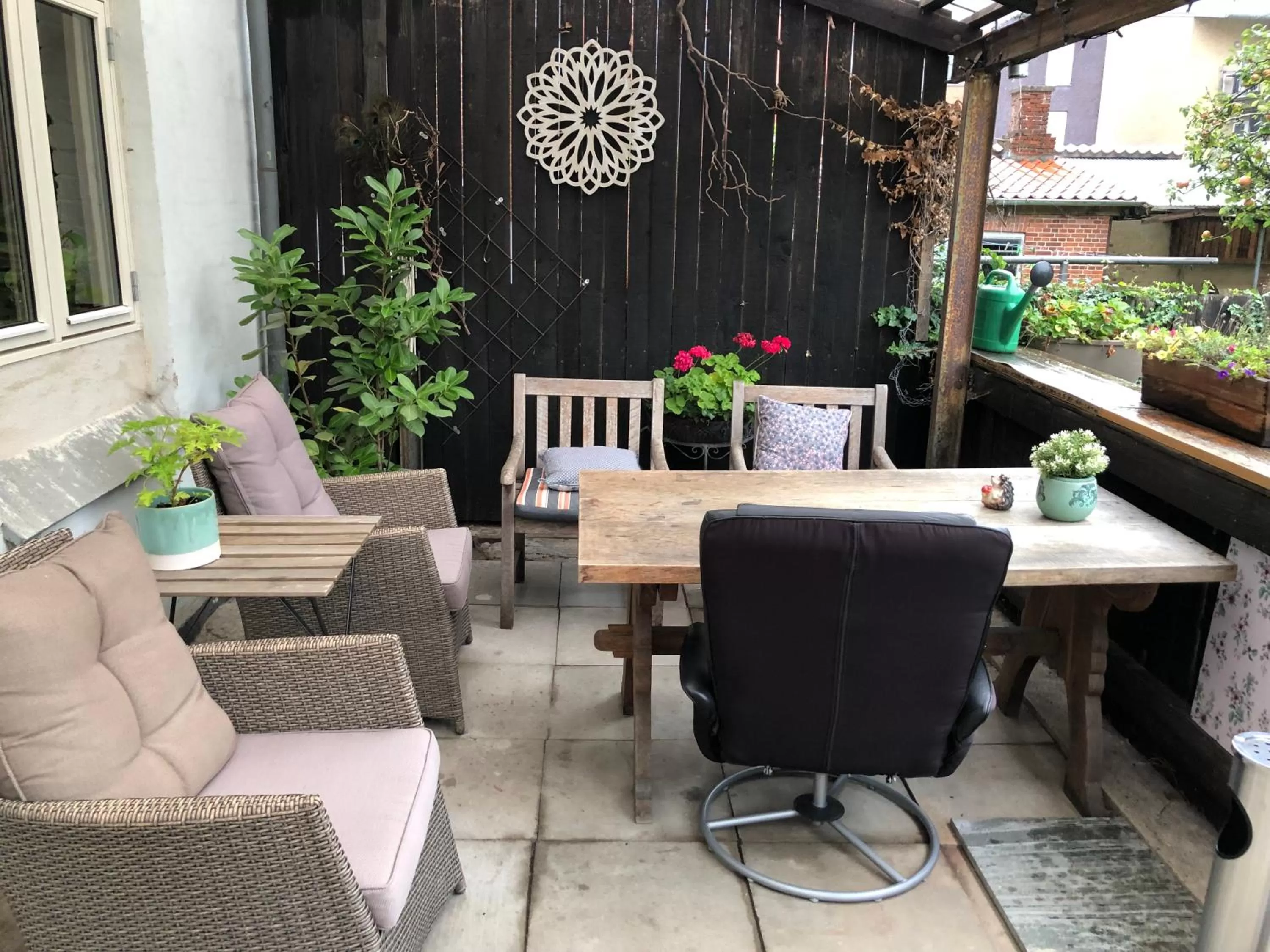 Balcony/Terrace in Davaa's Bed & Breakfast