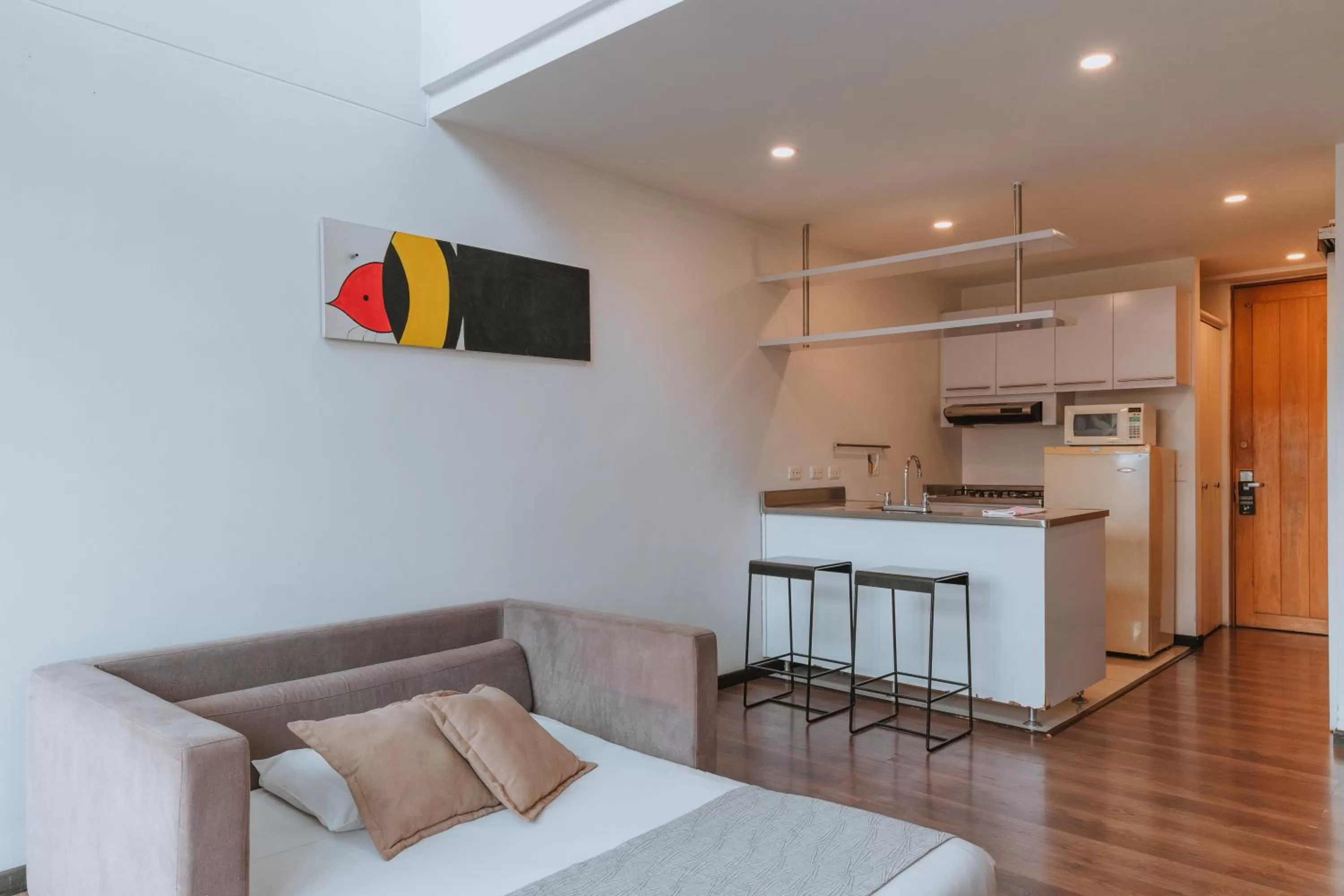 Living room in Travelers Orange Suites