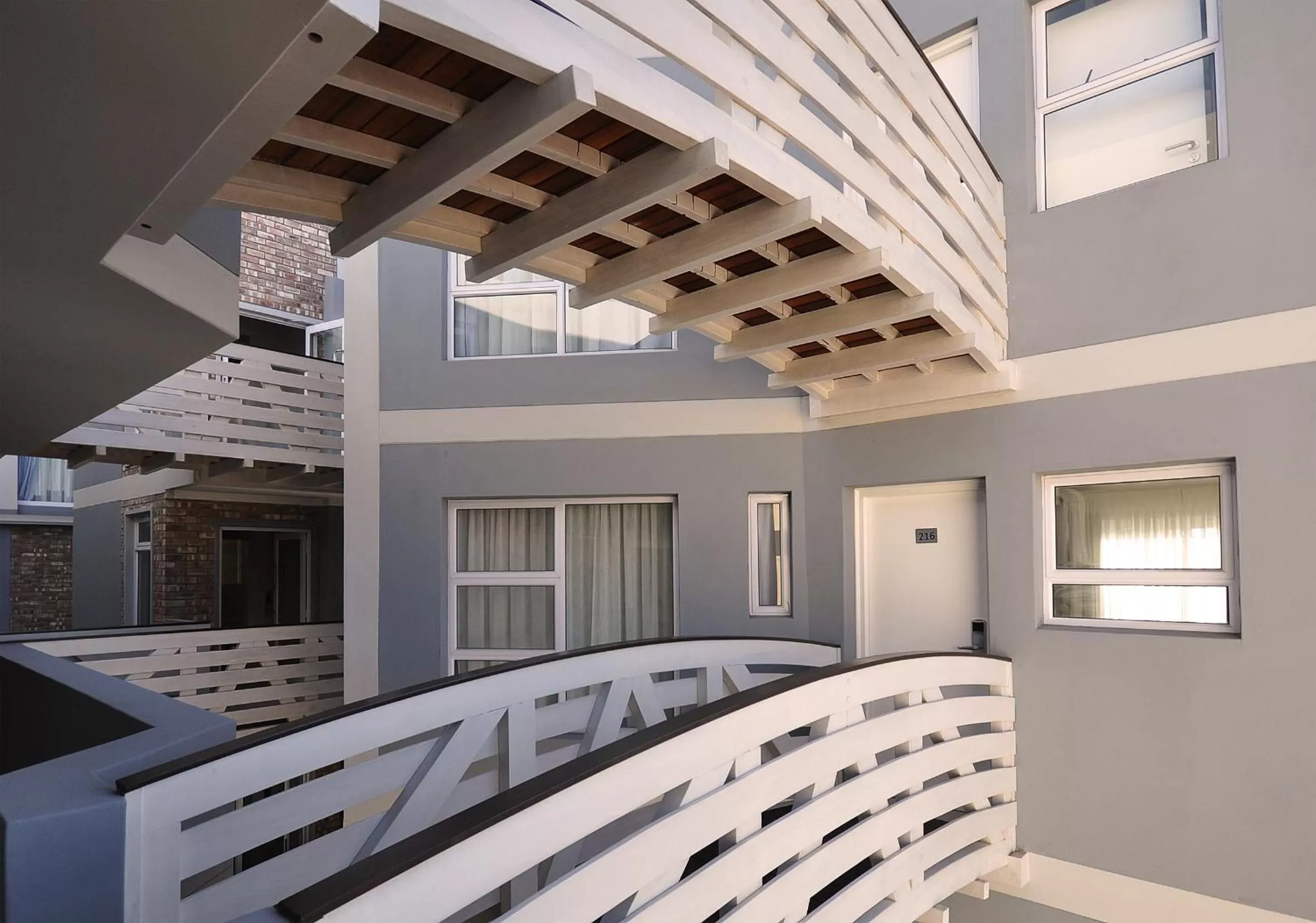 Facade/entrance in Swakopmund Plaza Hotel