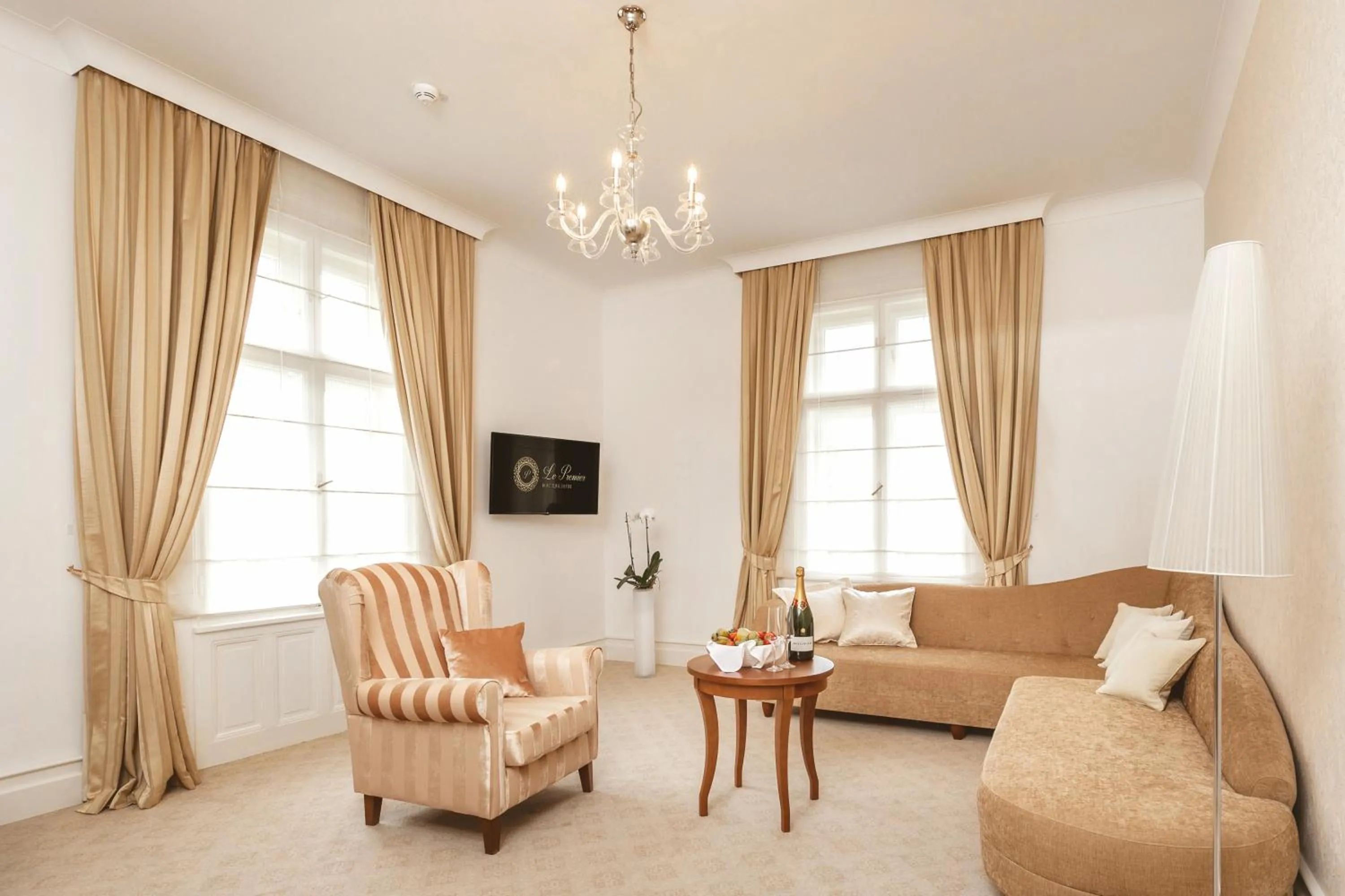 Living room in Hotel Le Premier