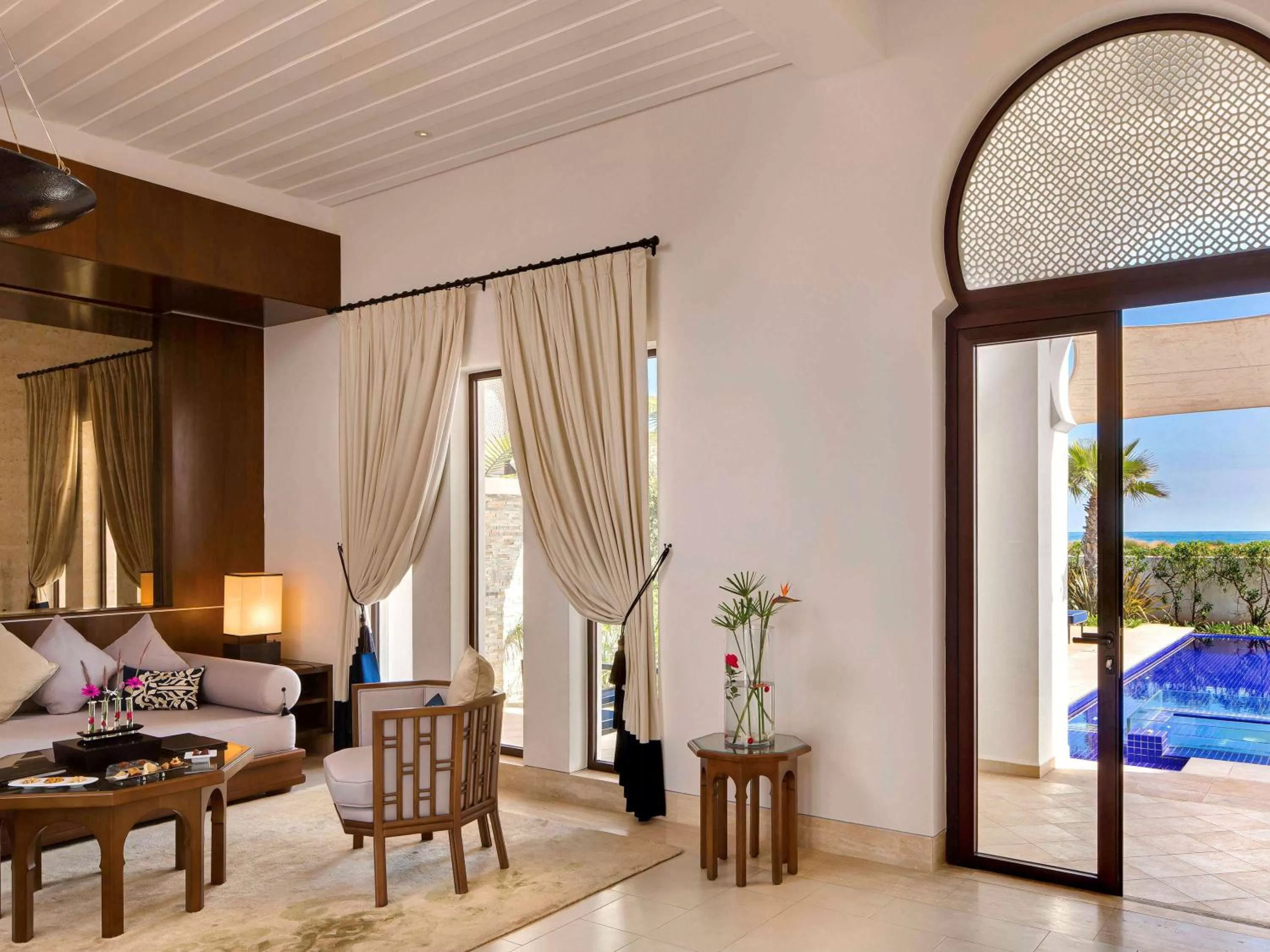 Bedroom in Banyan Tree Tamouda Bay