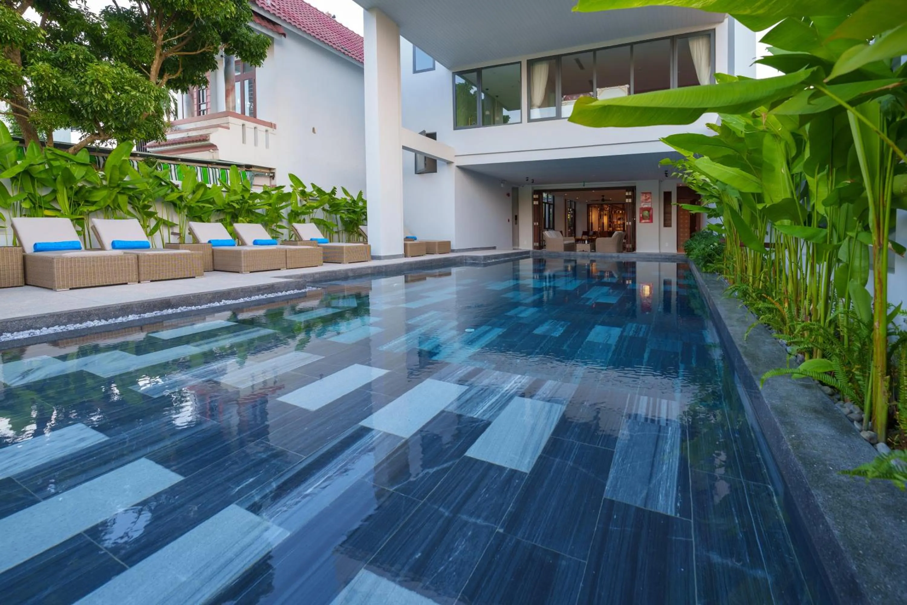 Swimming pool in Cozy An Boutique Hotel Hoian