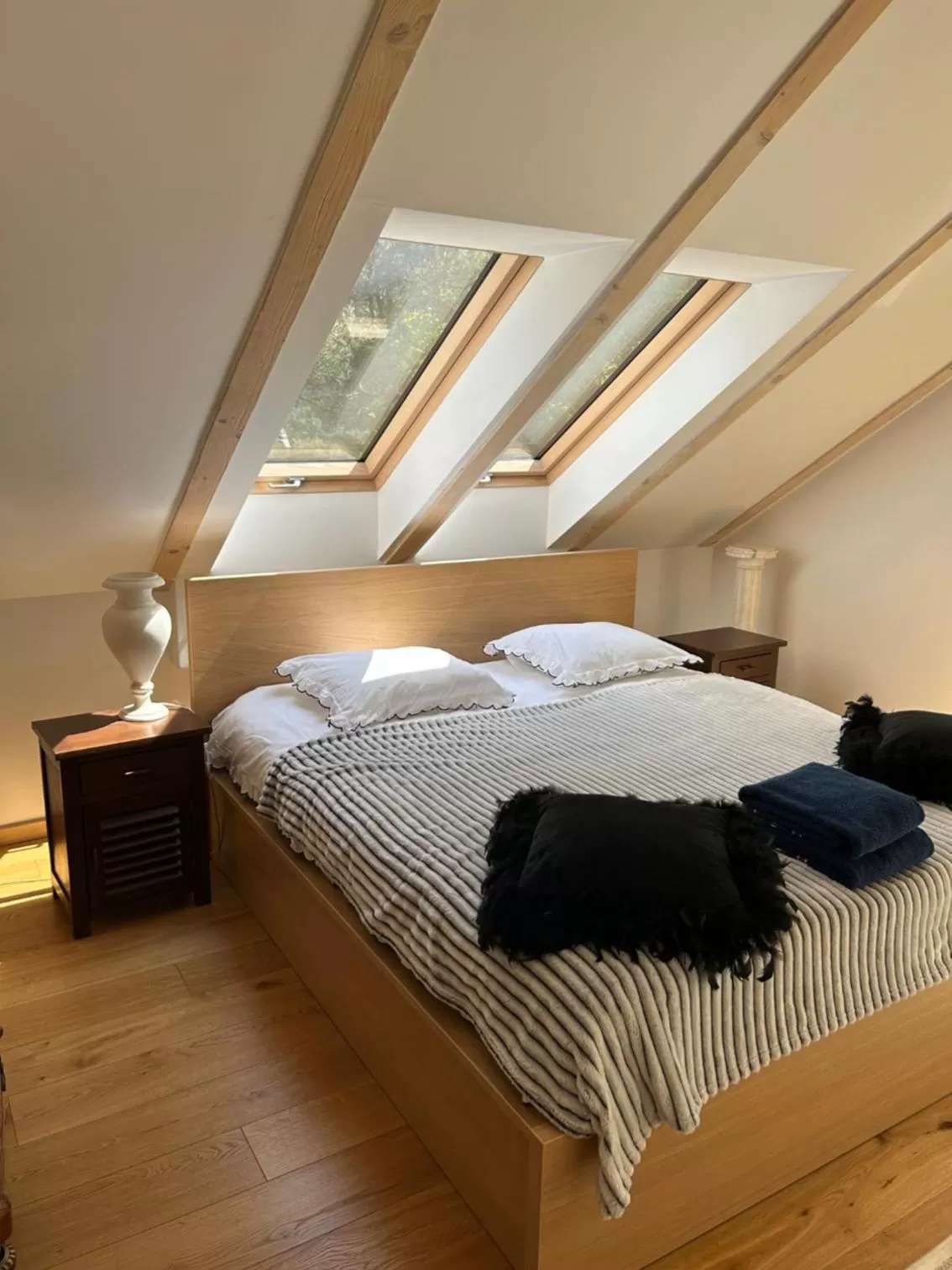 Bed in Leśna Residence & SPA