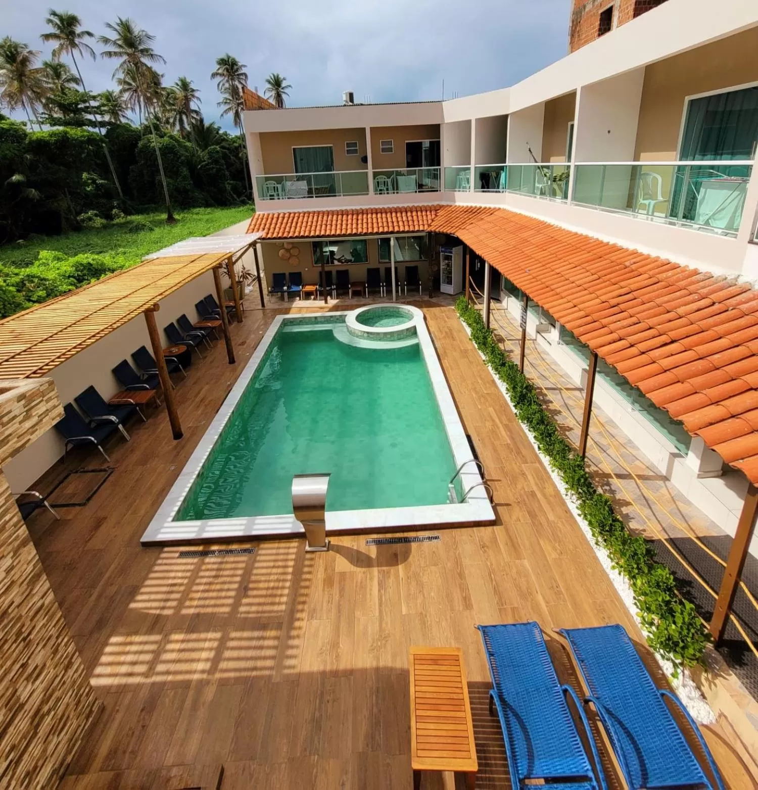 Swimming Pool in Pousada Concha Dourada