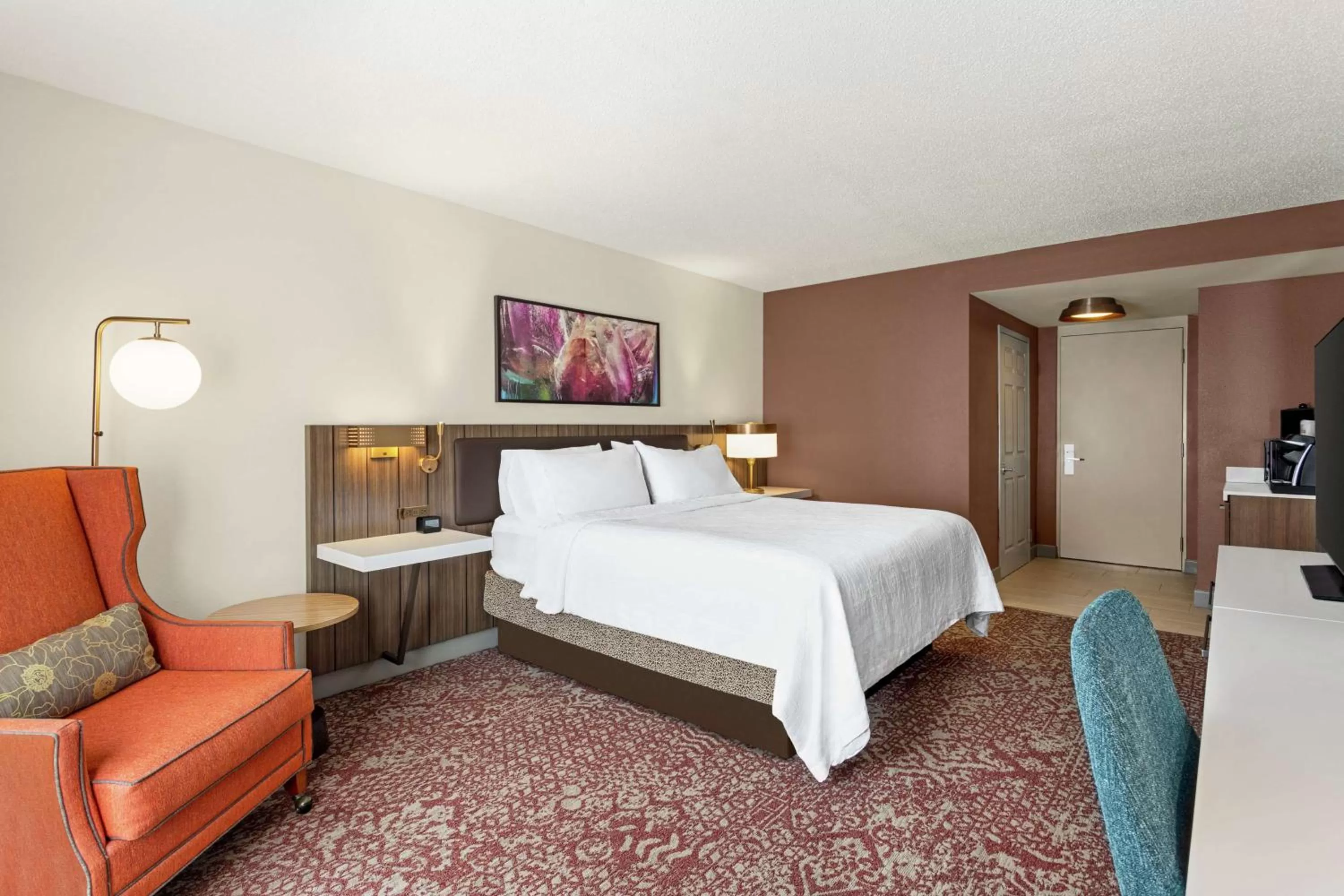Bedroom, Bed in Hilton Garden Inn Allentown Bethlehem Airport