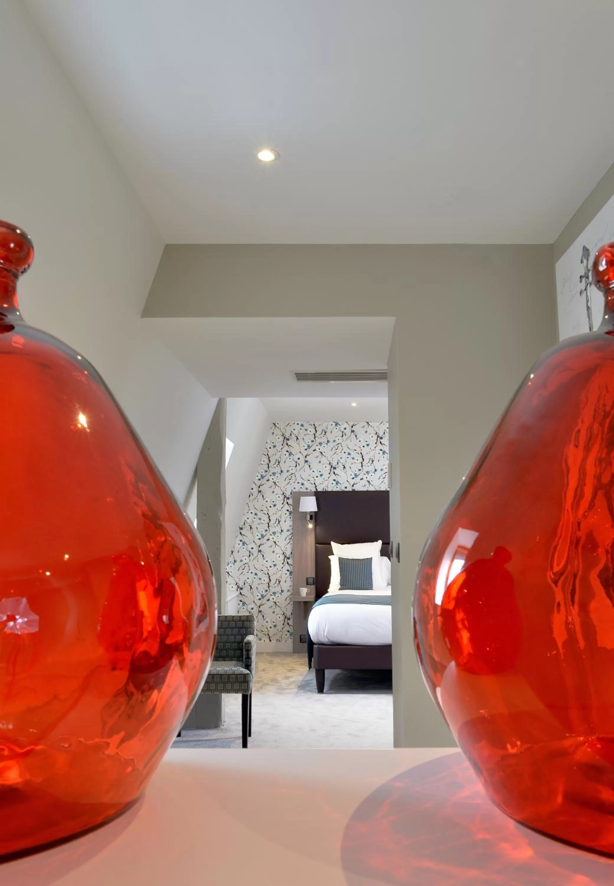 Decorative detail, Bed in La Maison de Mathilde