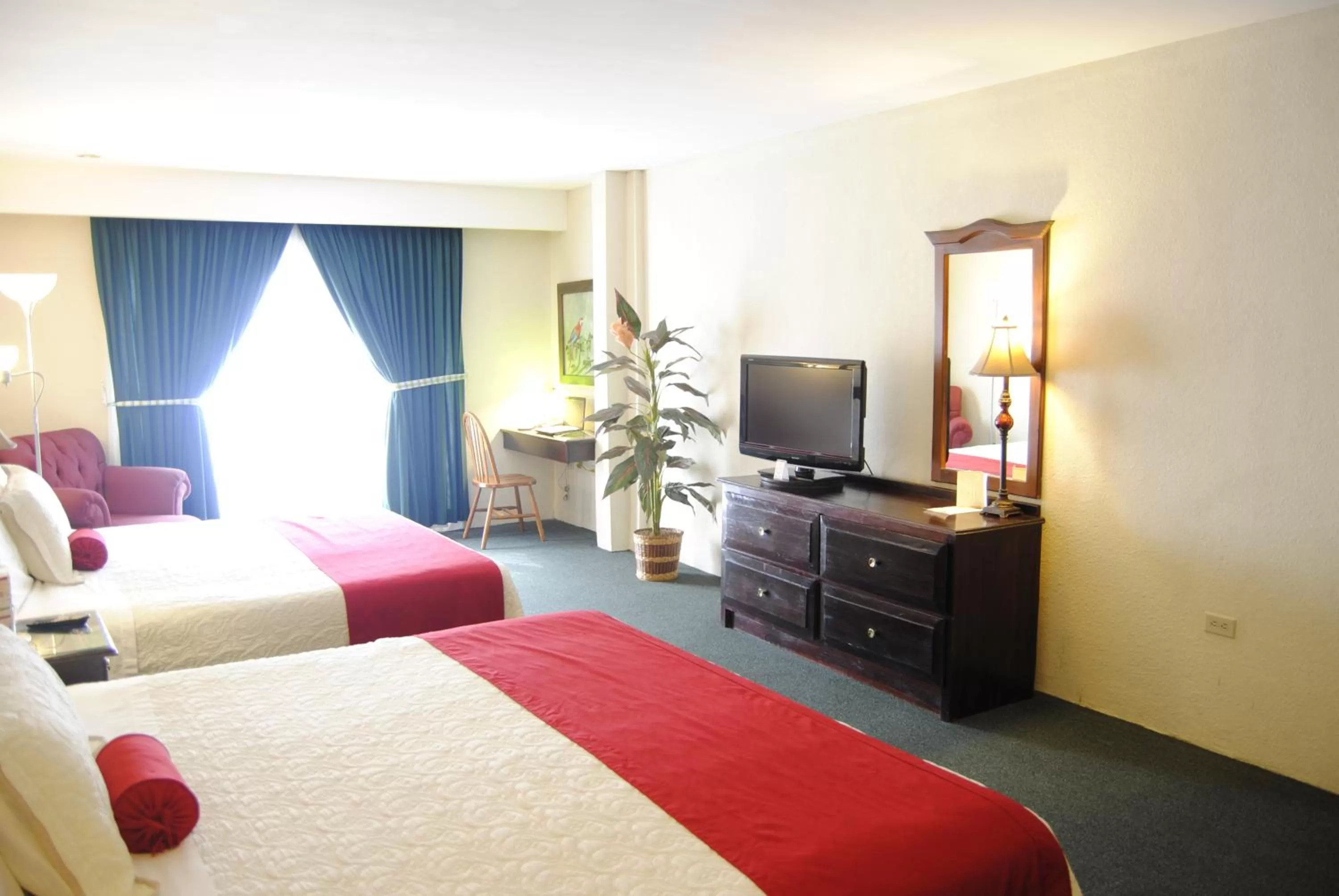 Bed in Apart Hotel La Cordillera