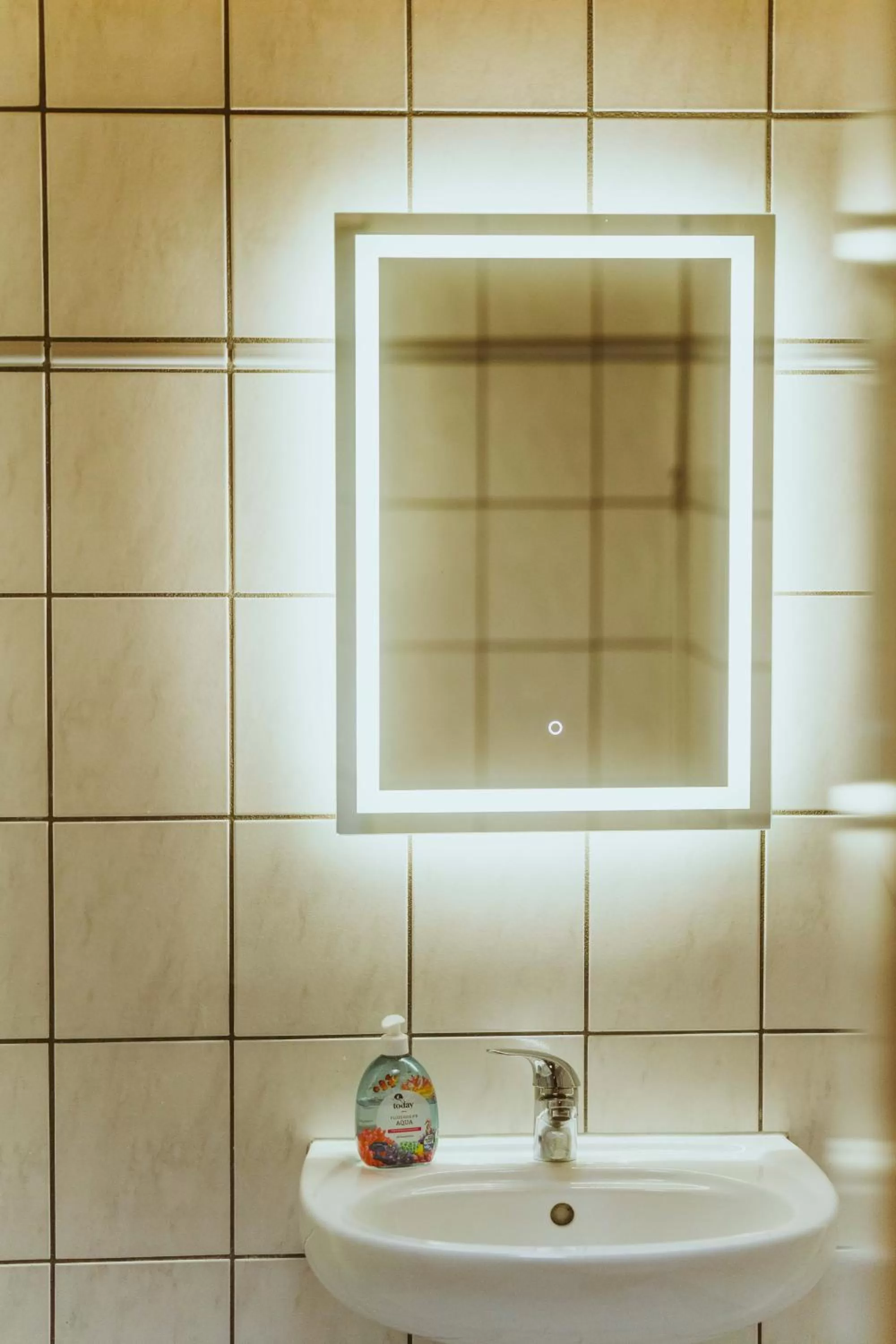 Bathroom in Aparthotel Stralsund Studios und Apartments