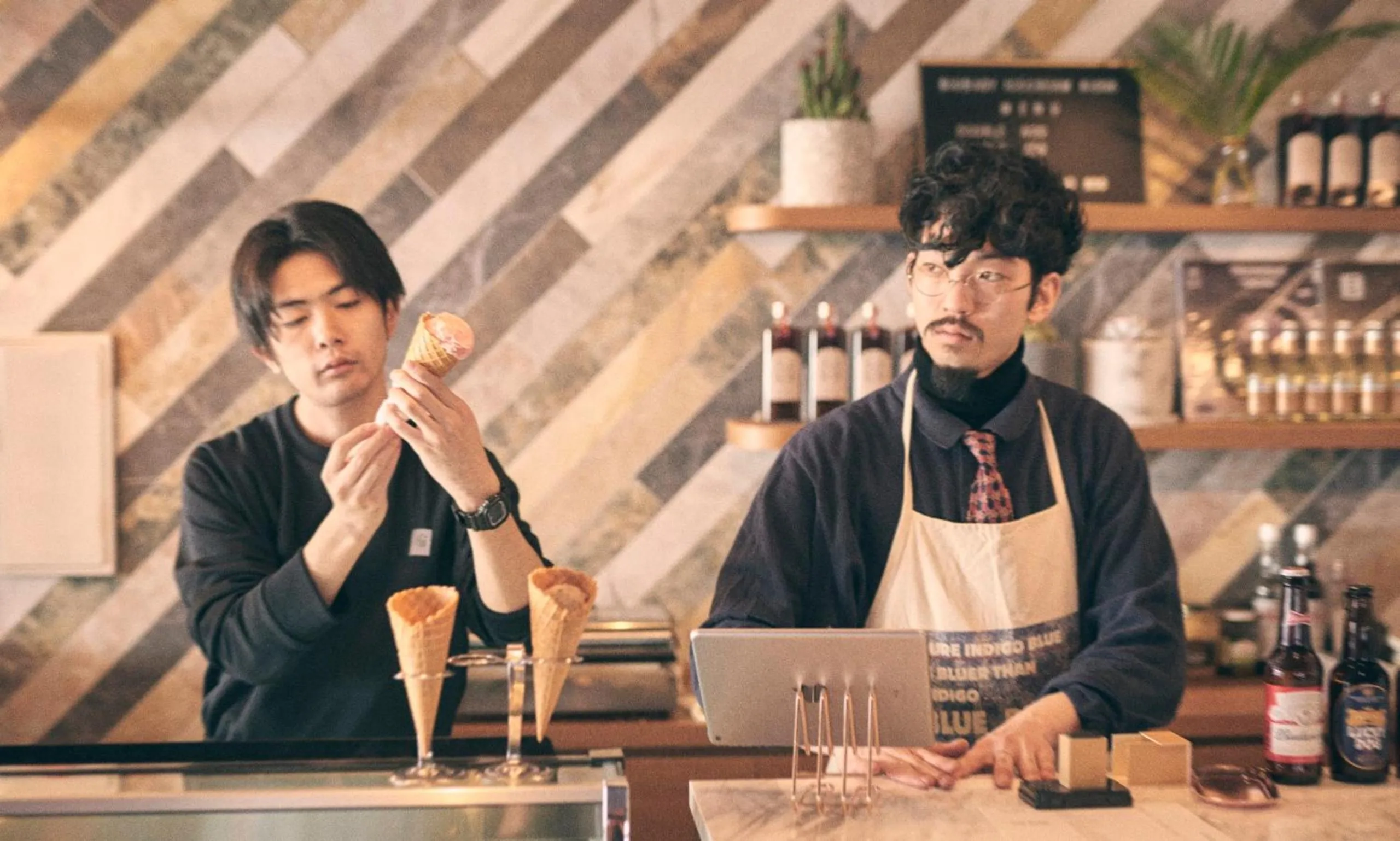 Staff in Hotel She, Kyoto