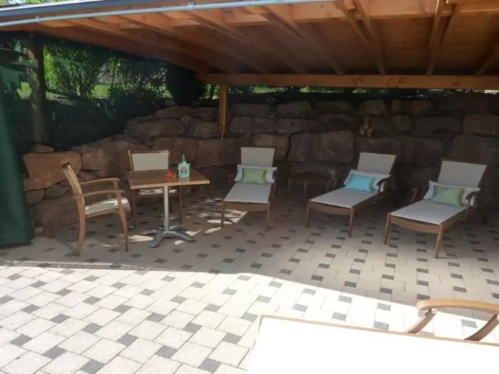Patio in Landhotel Talblick