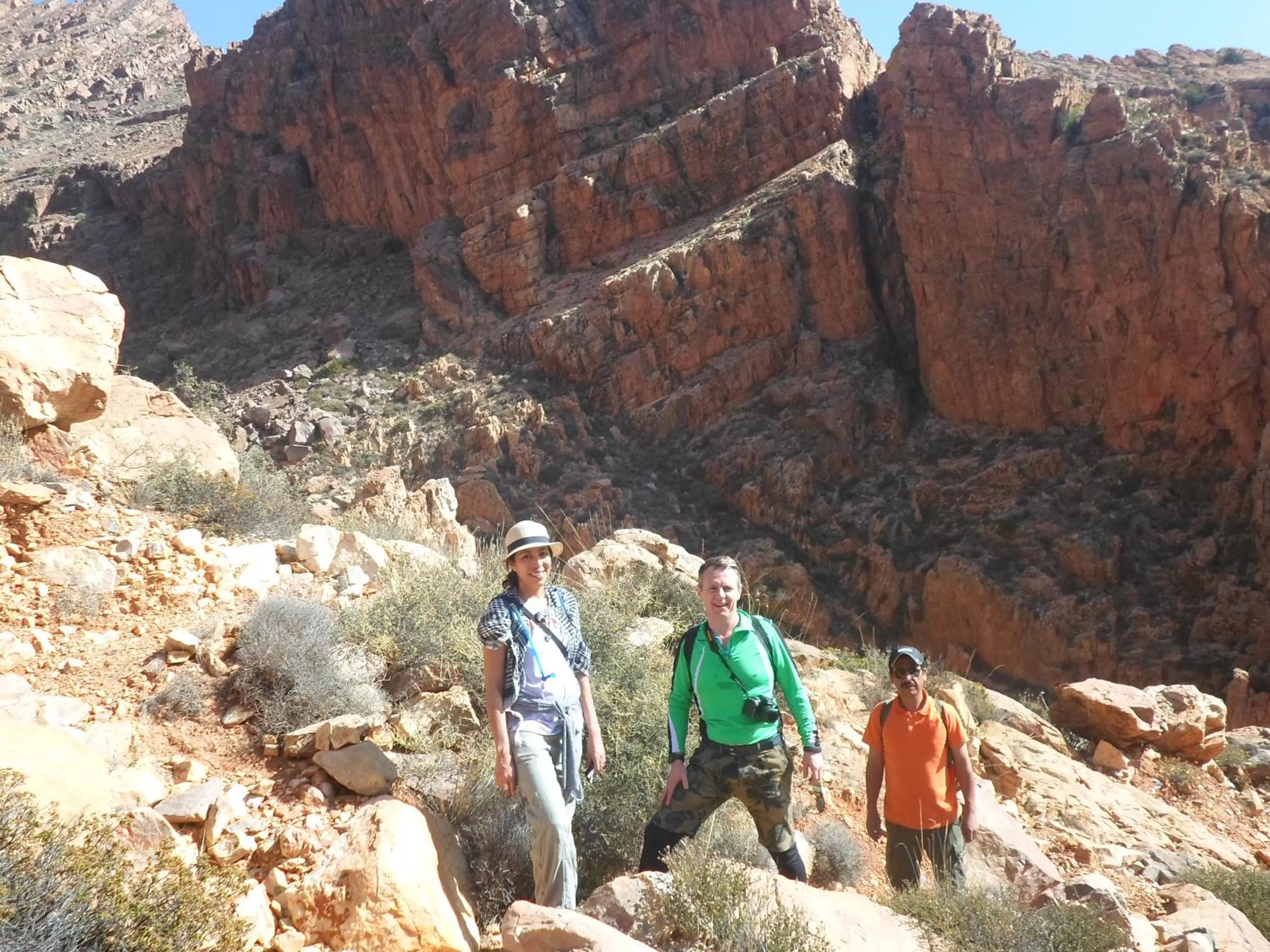 Guests in Auberge Tilila