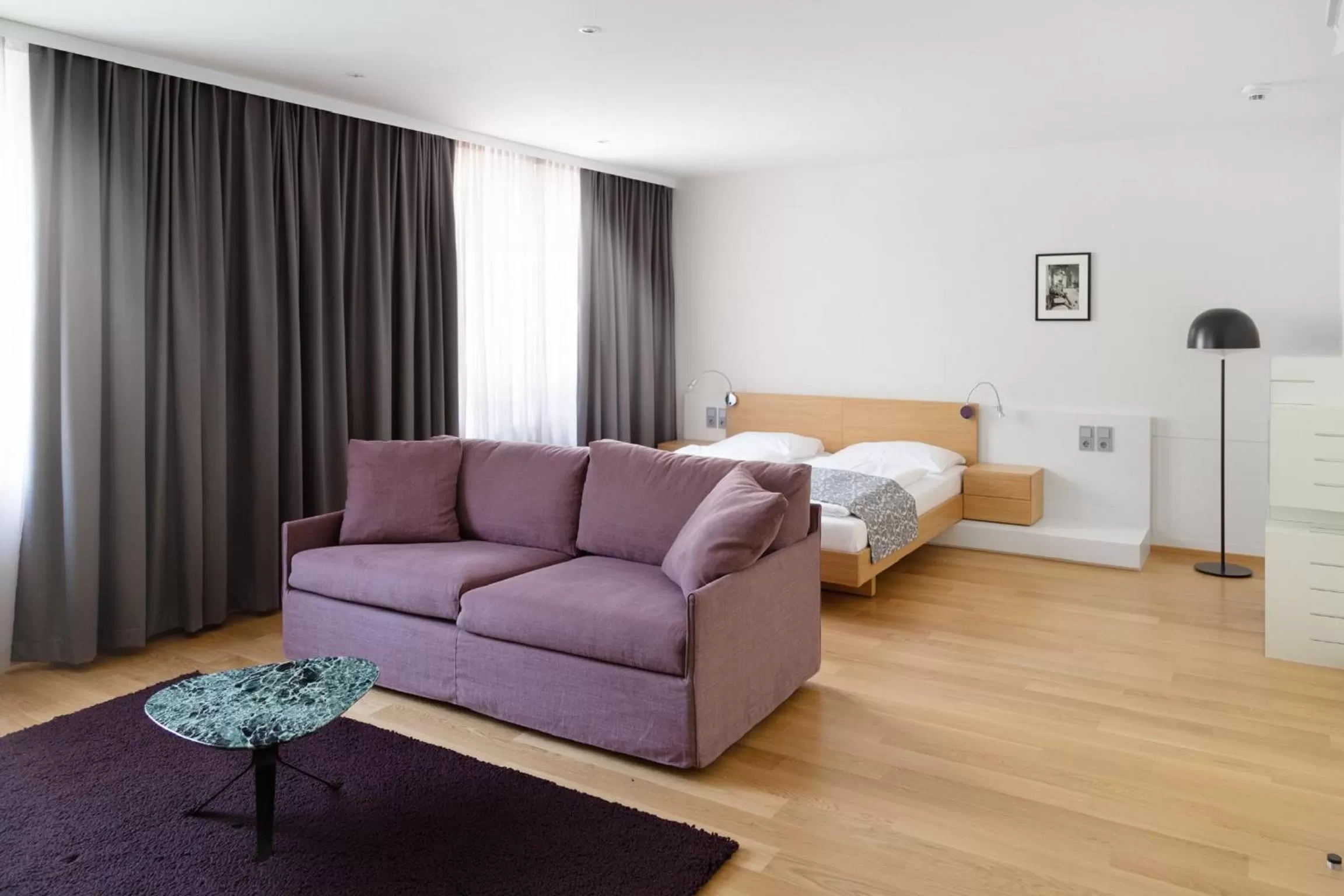 Bed, Seating Area in Hotel Schloss Hernstein