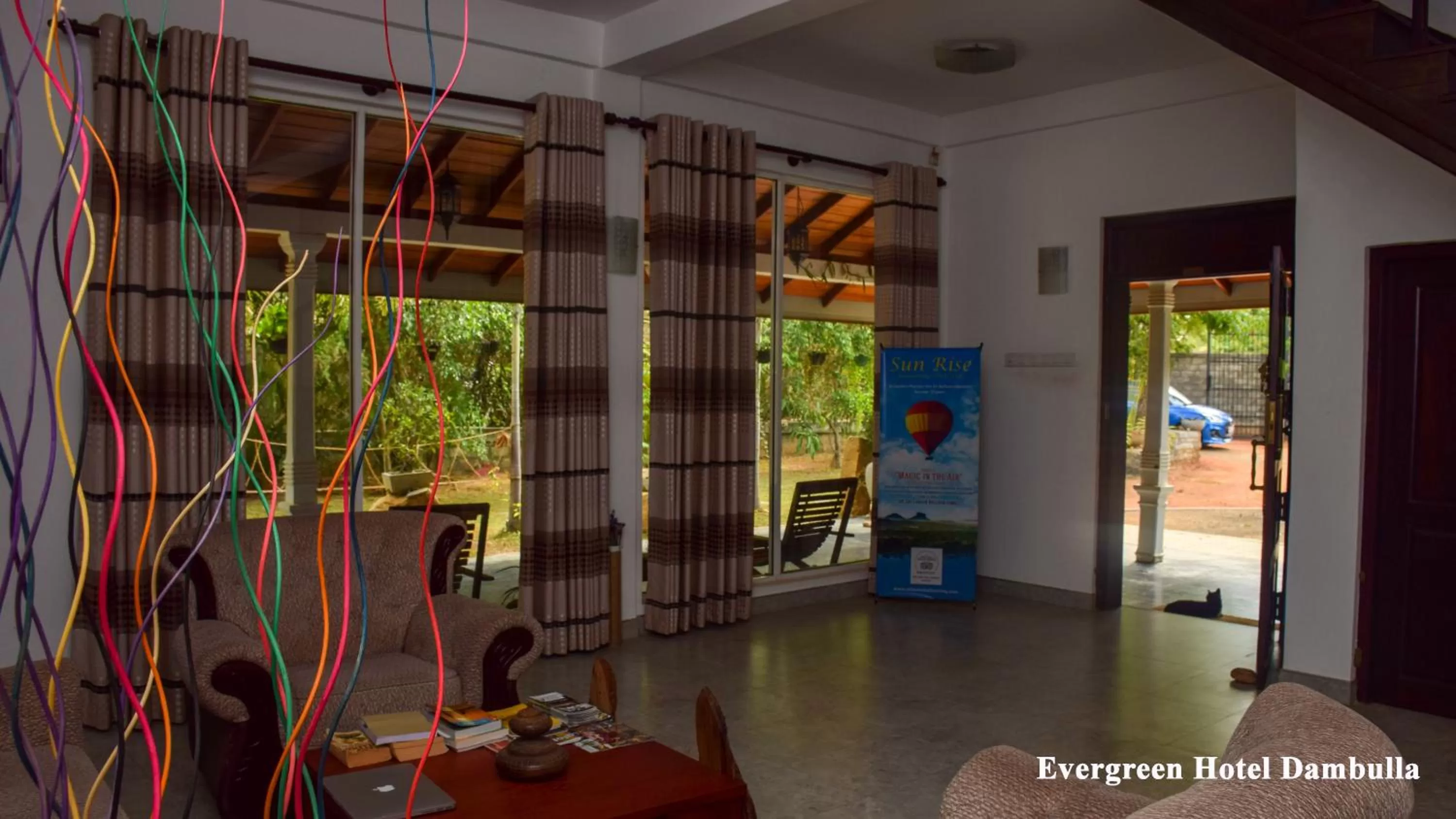 Seating Area in Evergreen Hotel Dambulla