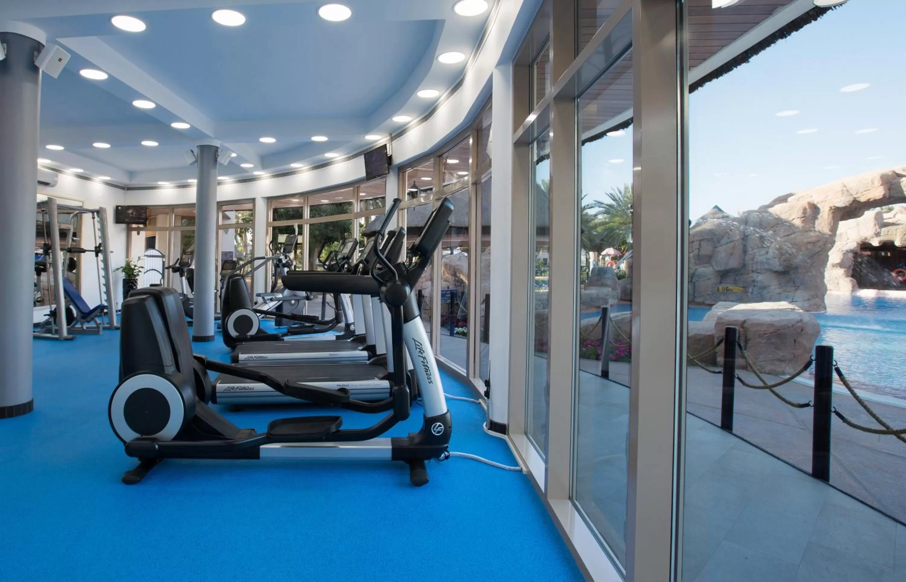 Fitness centre/facilities in Danat Al Ain Resort