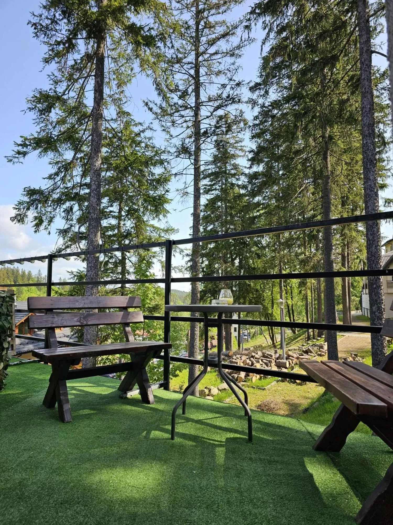 Balcony/Terrace in Safir przy samym WYCIĄGU