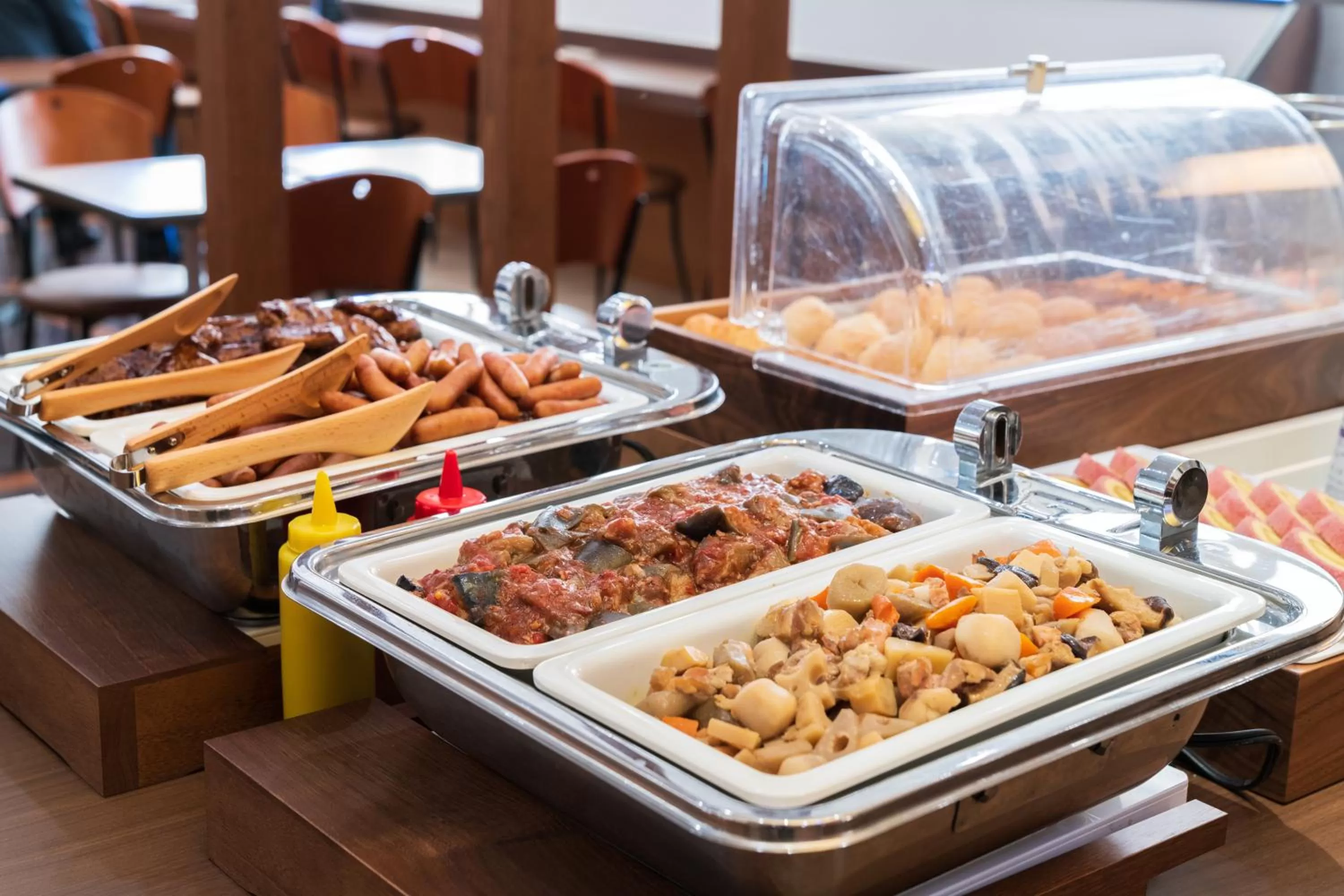 Breakfast in Vessel Hotel Kanda Kitakyushu Airport