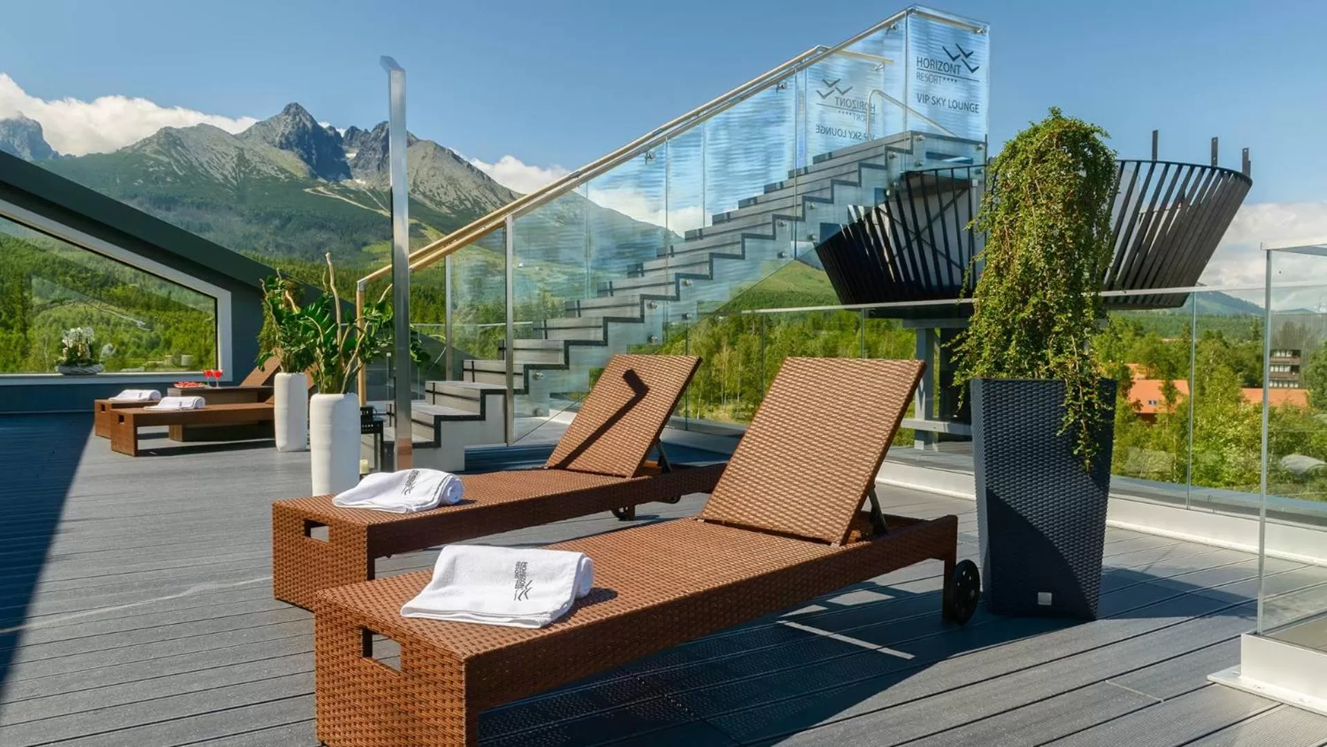 Open Air Bath in Horizont Resort