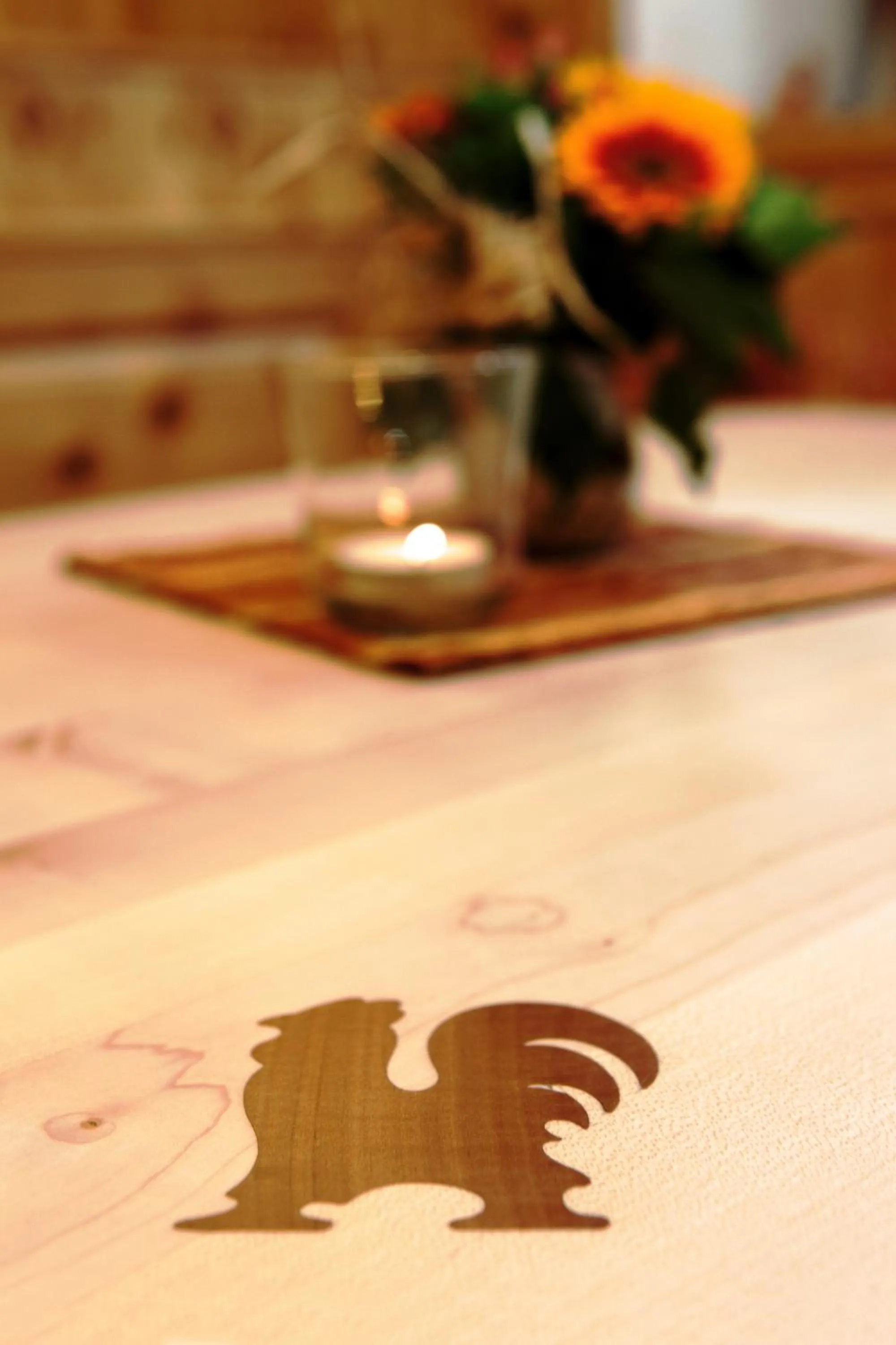 Decorative detail in Hotel Hahn