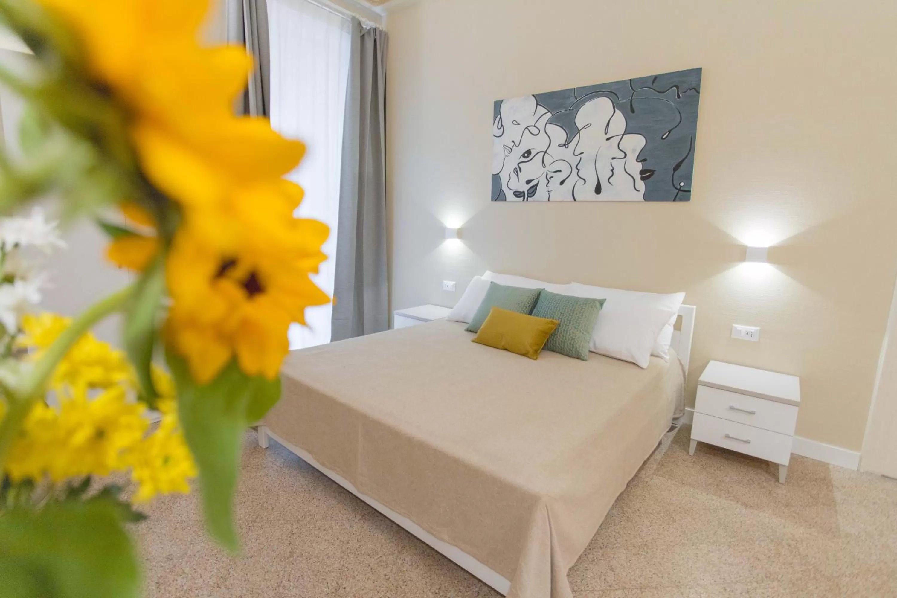 Bed in Donna Isa B&B