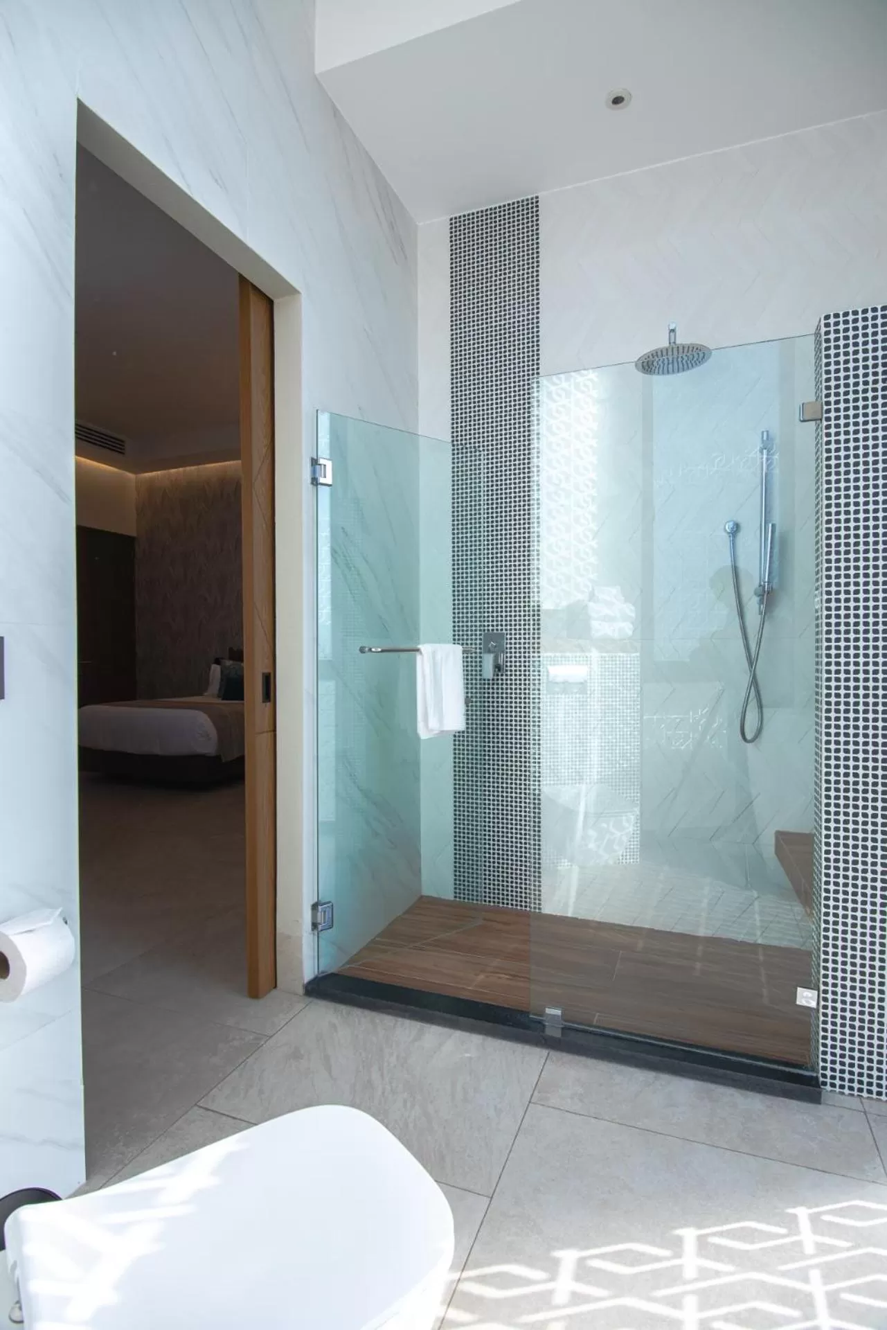 Bathroom in Becquer Hotel Guadalajara