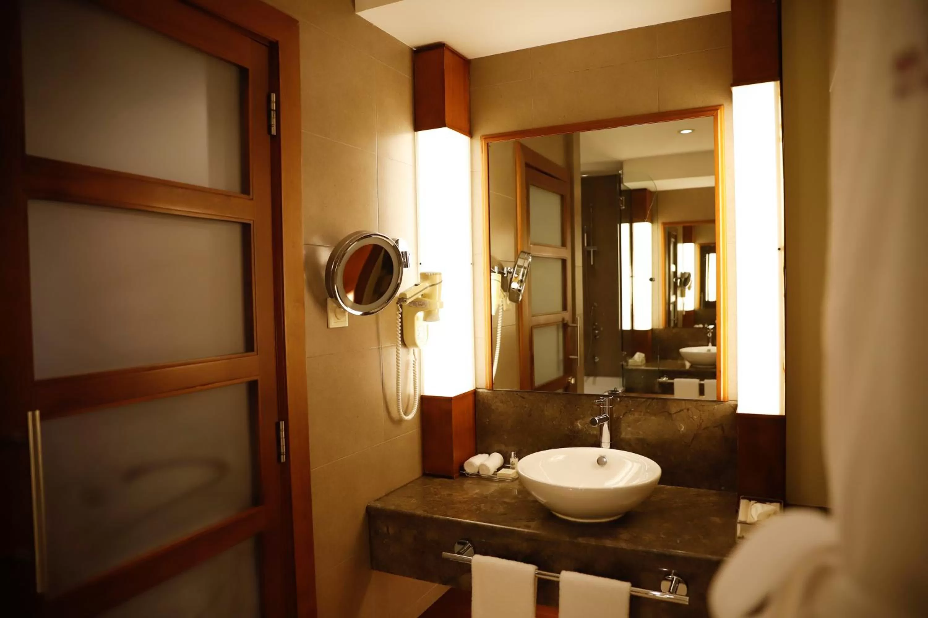 Bathroom in Crowne Plaza Sohar by IHG