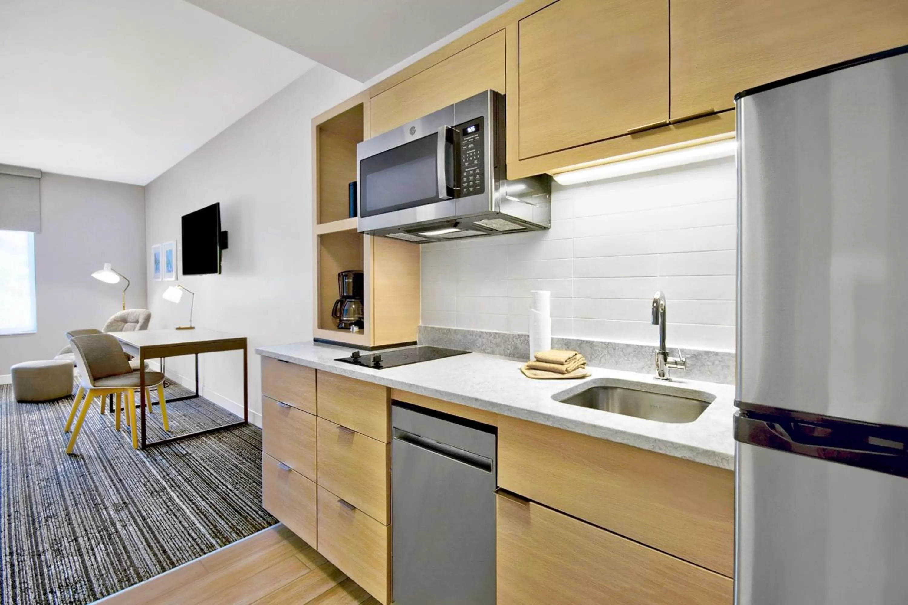 Kitchen or kitchenette in TownePlace Suites by Marriott Asheville West