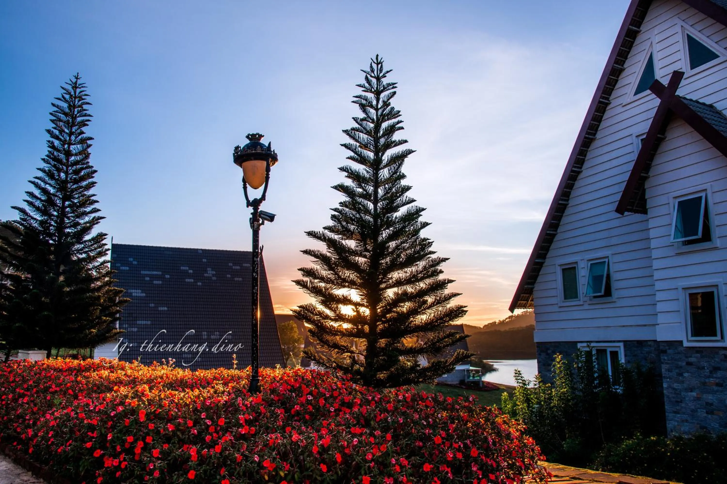 Property building in Dalat Wonder Resort