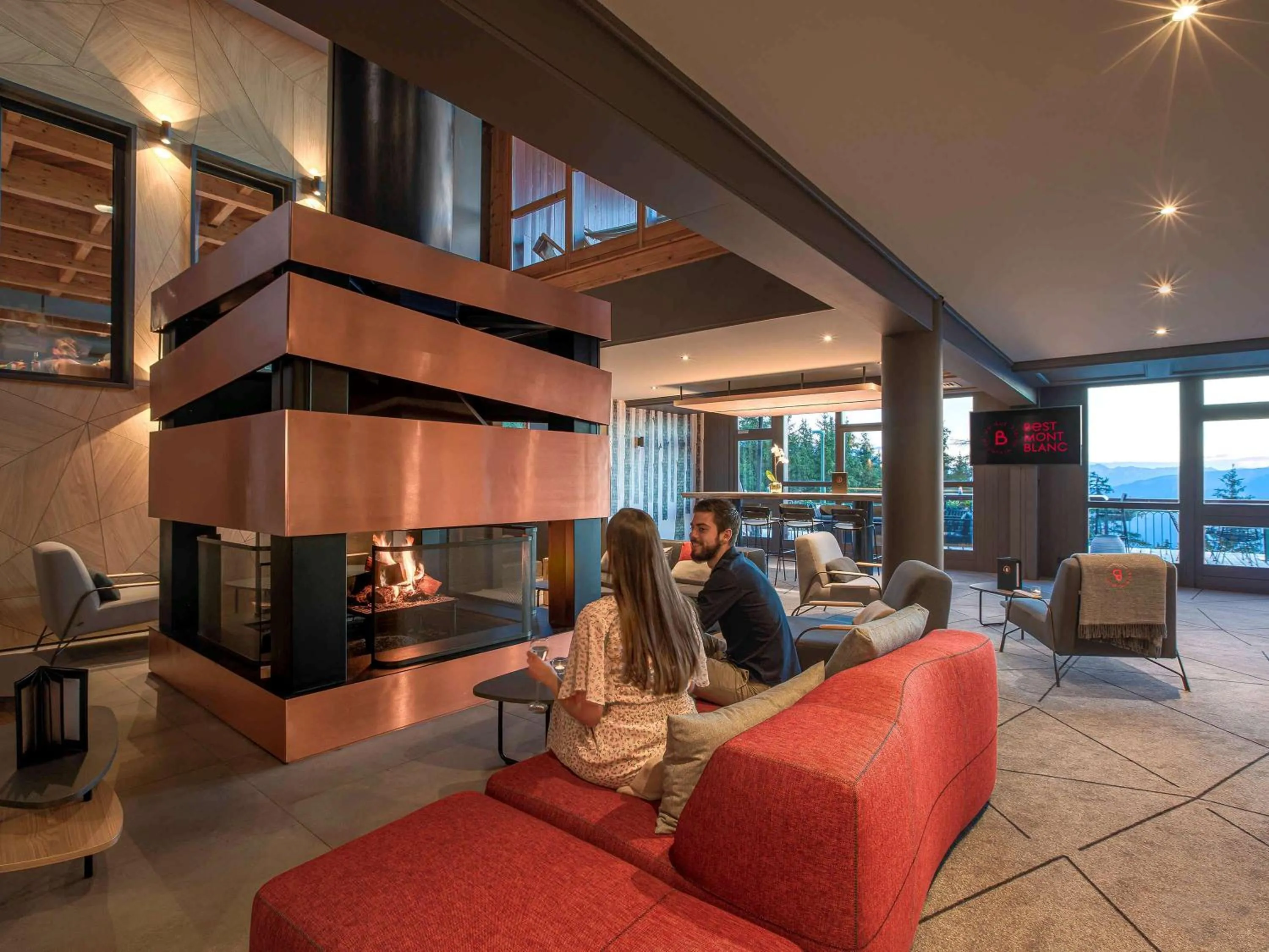 Lounge or bar in Altezza - Arc 1800 Hotel & Spa - ex Mercure