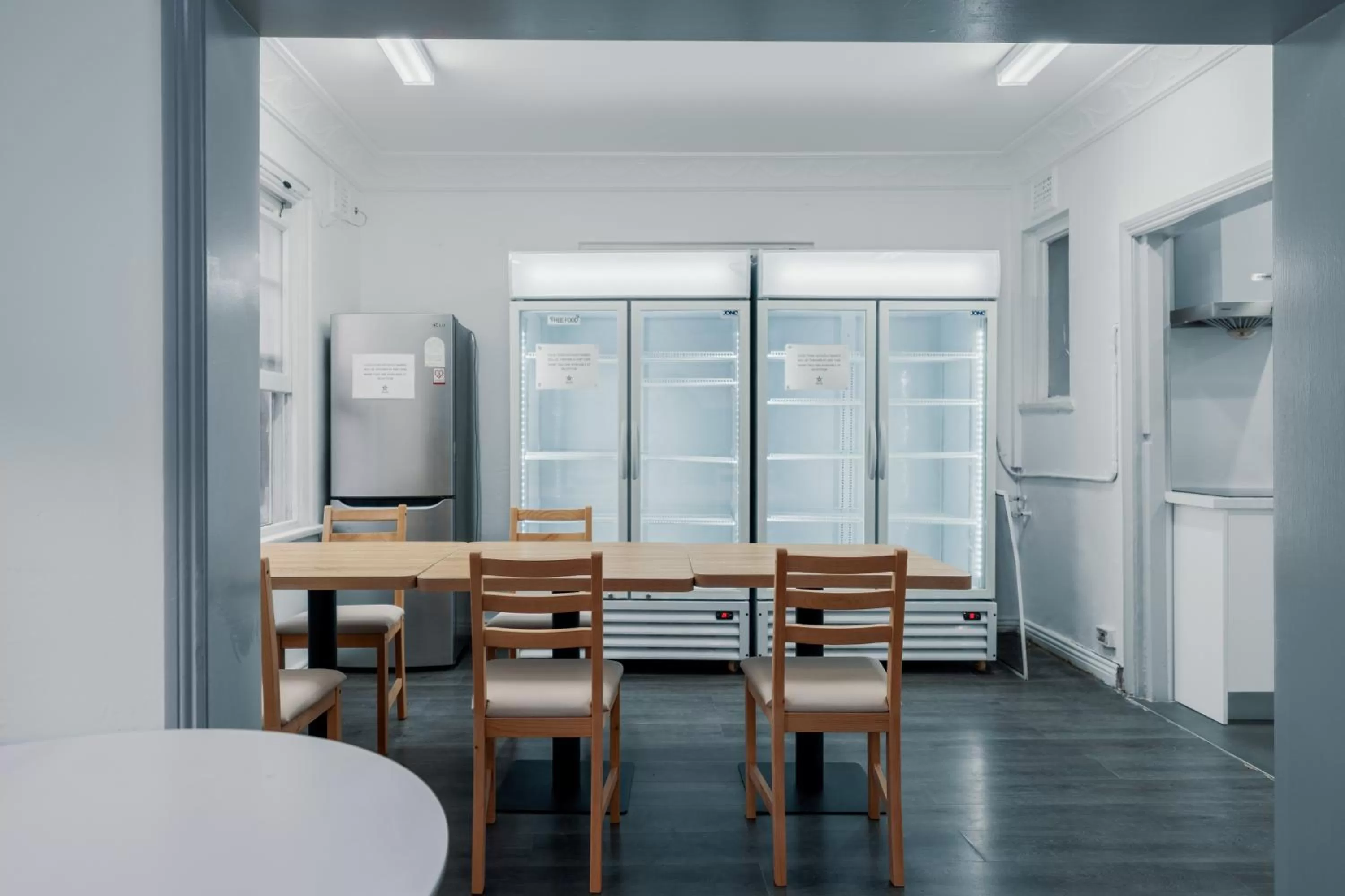 Kitchen or kitchenette in Cozy M Hostel