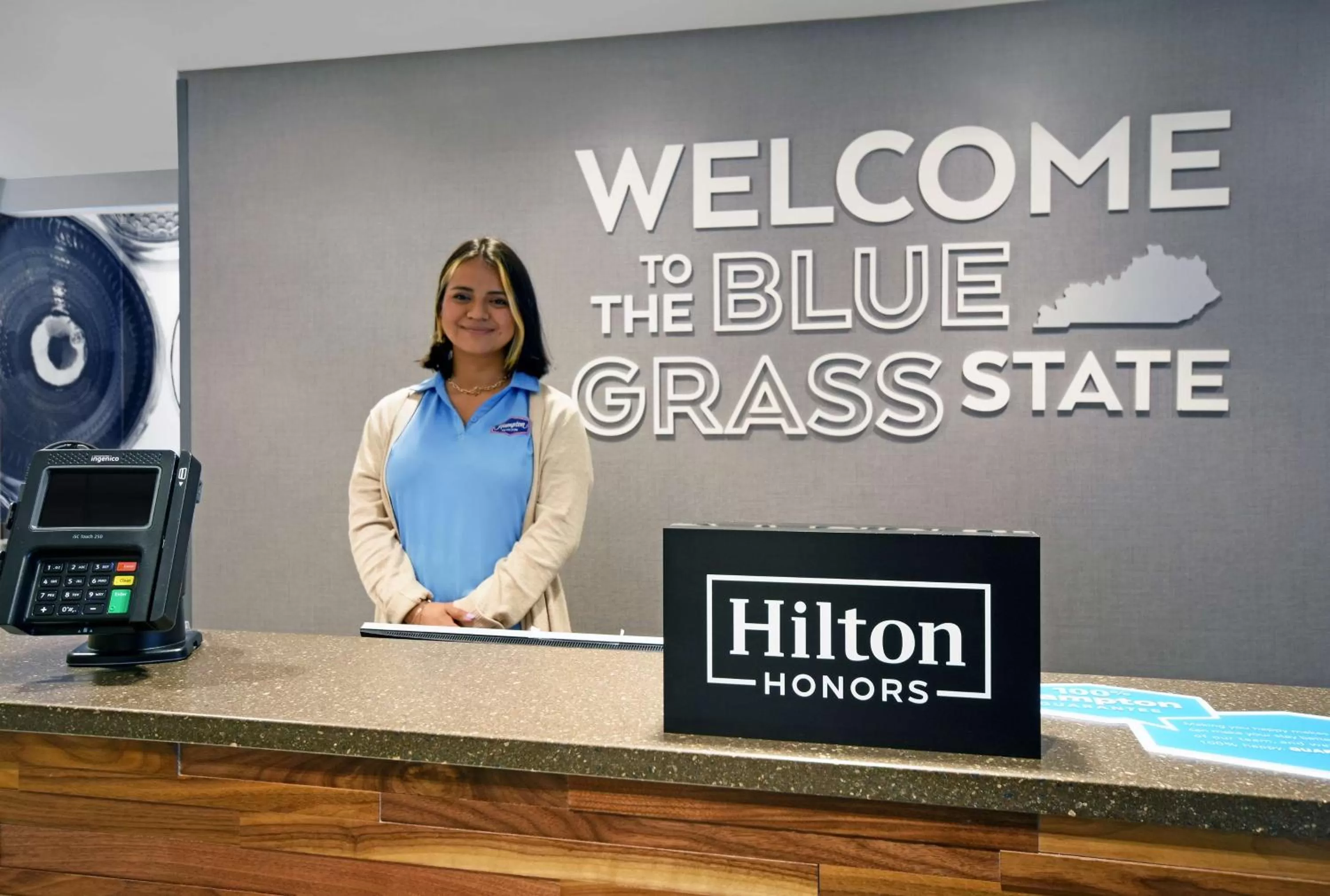 Lobby or reception in Hampton Inn Cave City, KY