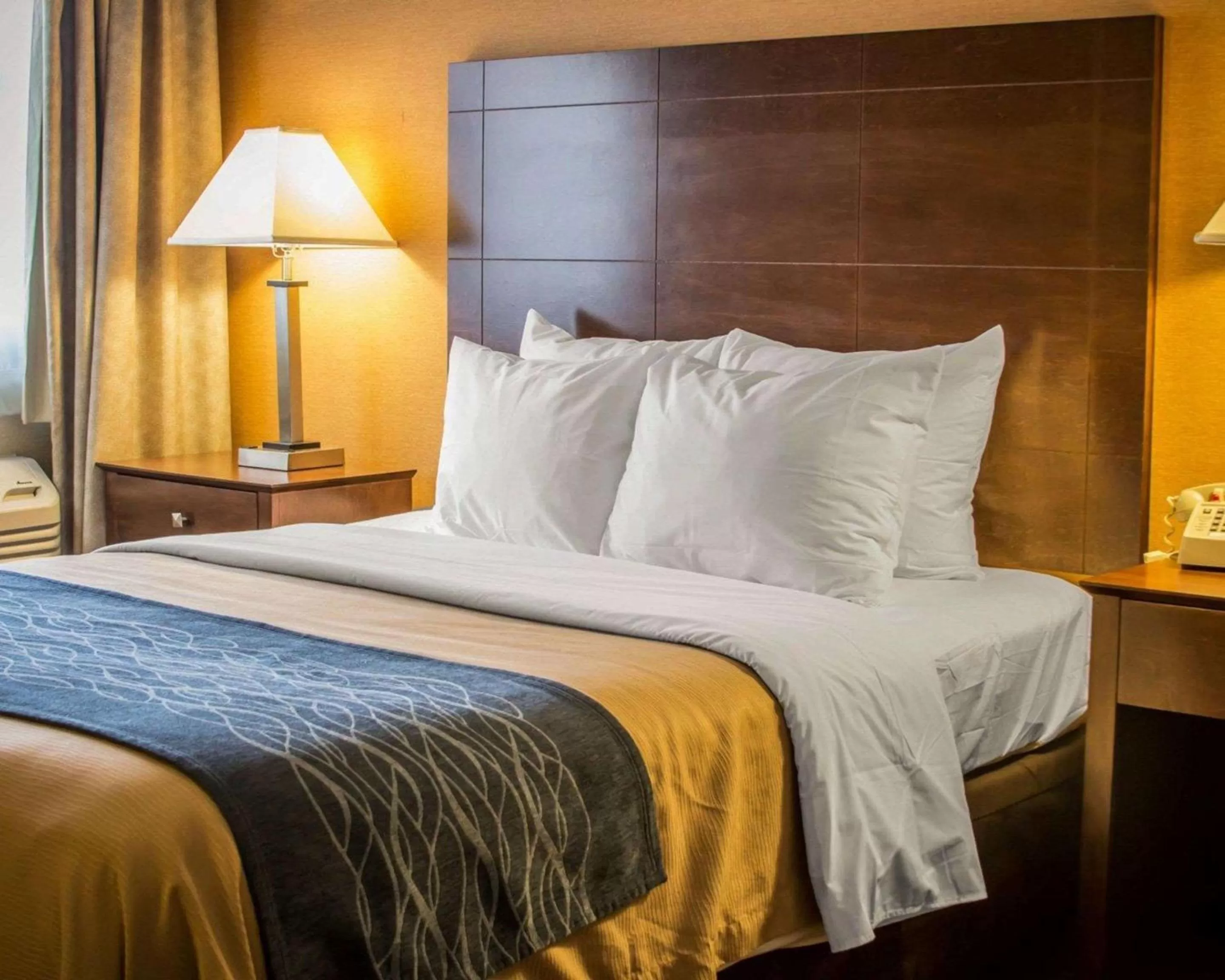 Photo of the whole room, Bed in Quality Inn & Suites Port Huron