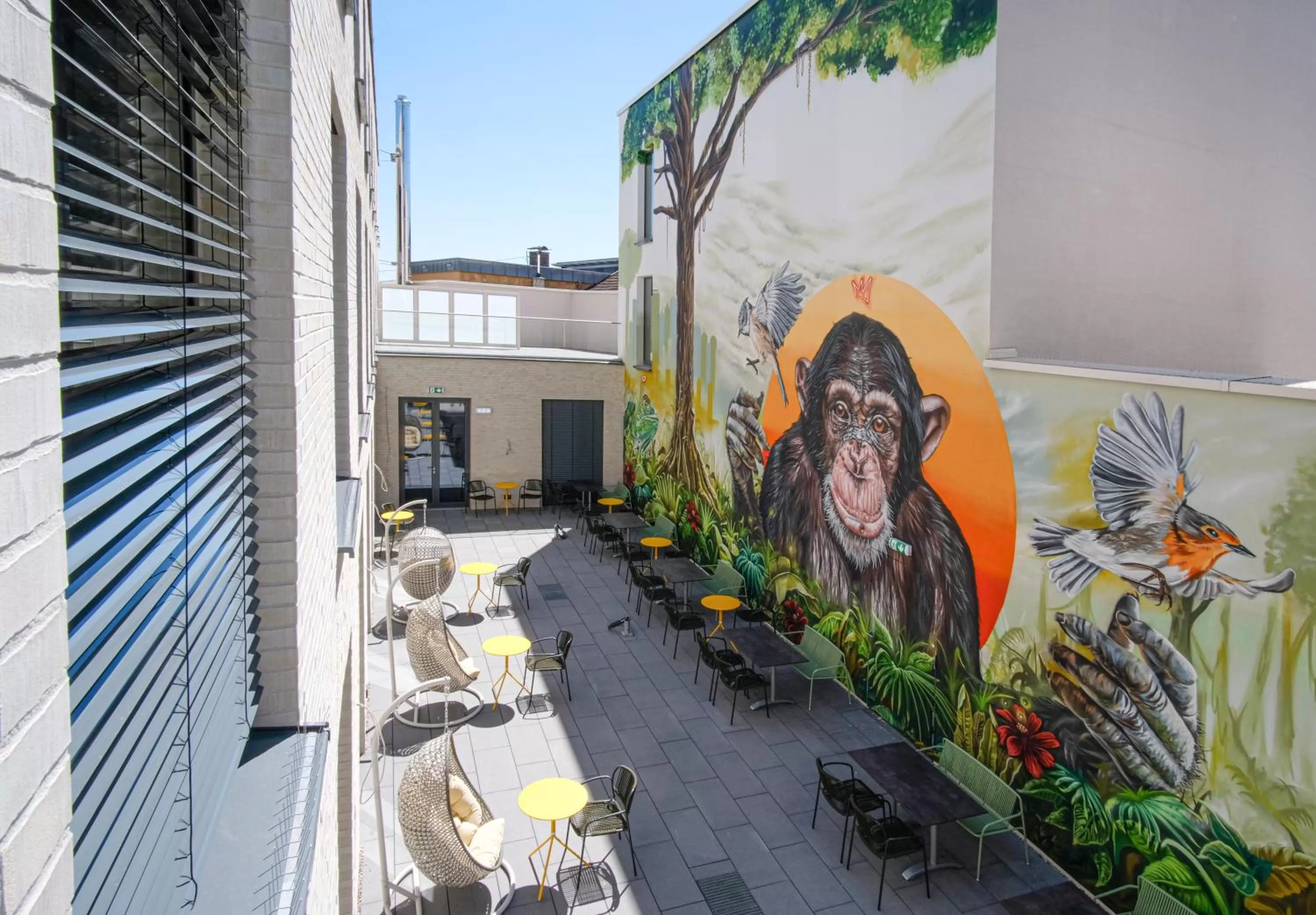 Balcony/Terrace in RiKu HOTEL Göppingen