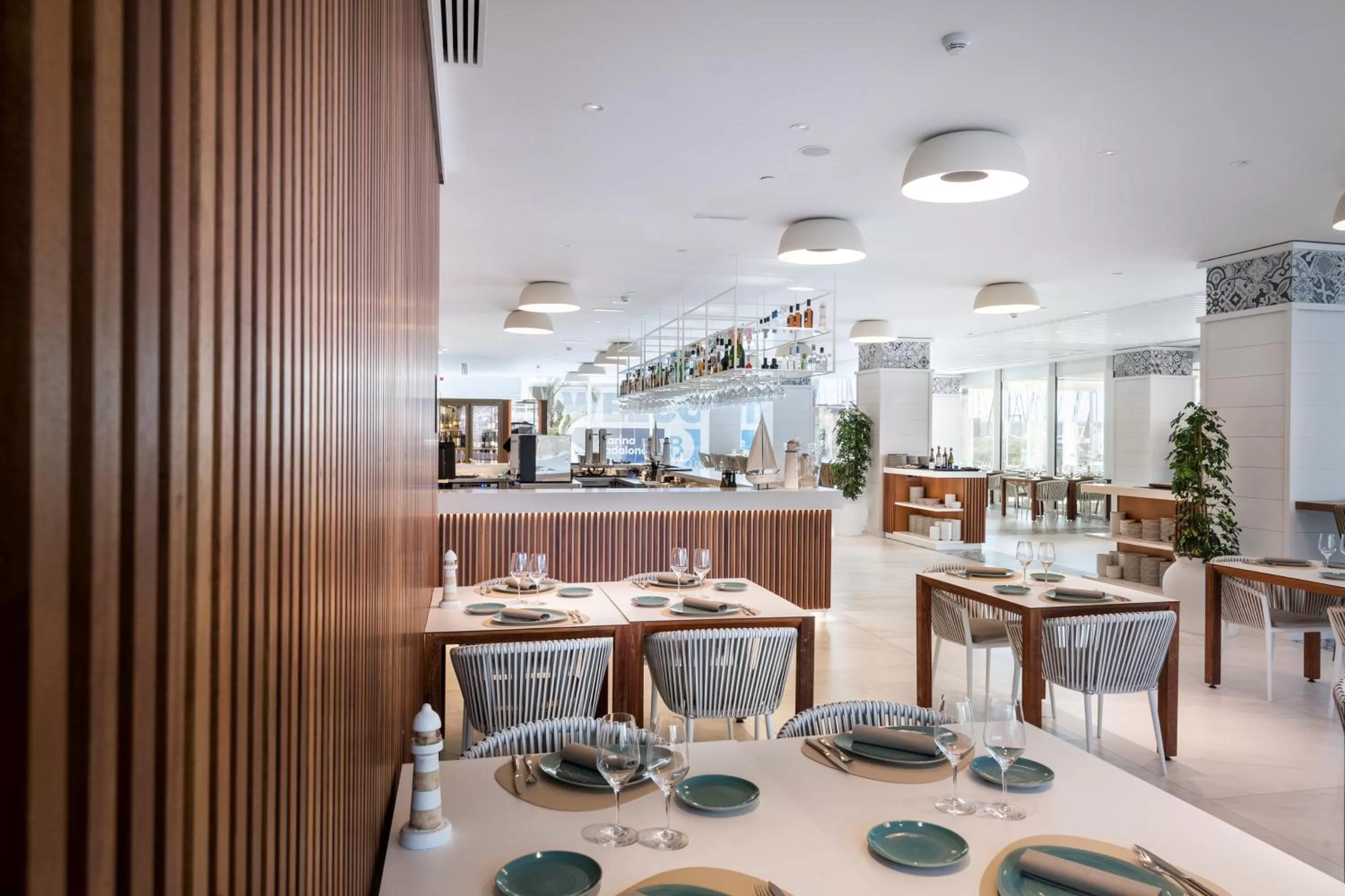 Restaurant/places to eat in Hotel Marina Badalona