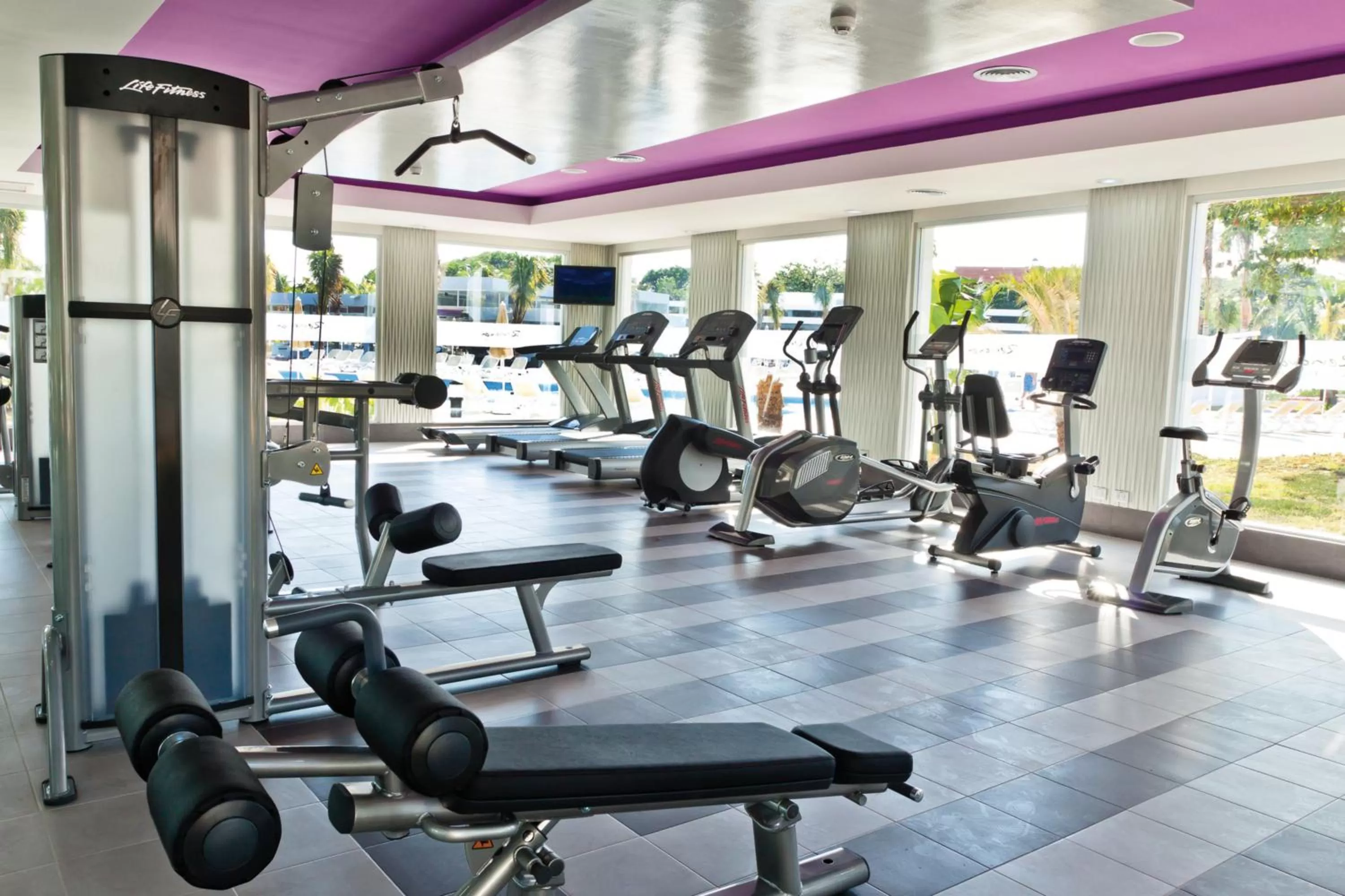 Fitness centre/facilities in Riu Palace Mexico - All Inclusive