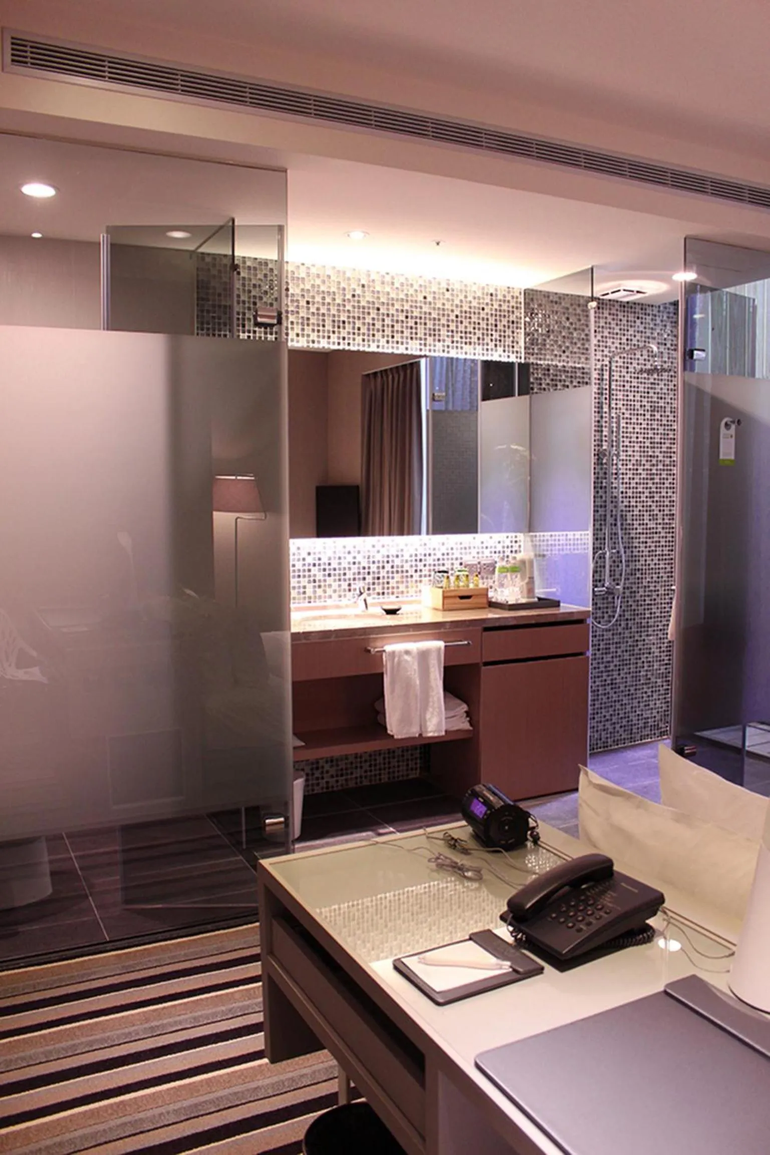 Bathroom in Taipei 101 SPARKLE Hotel