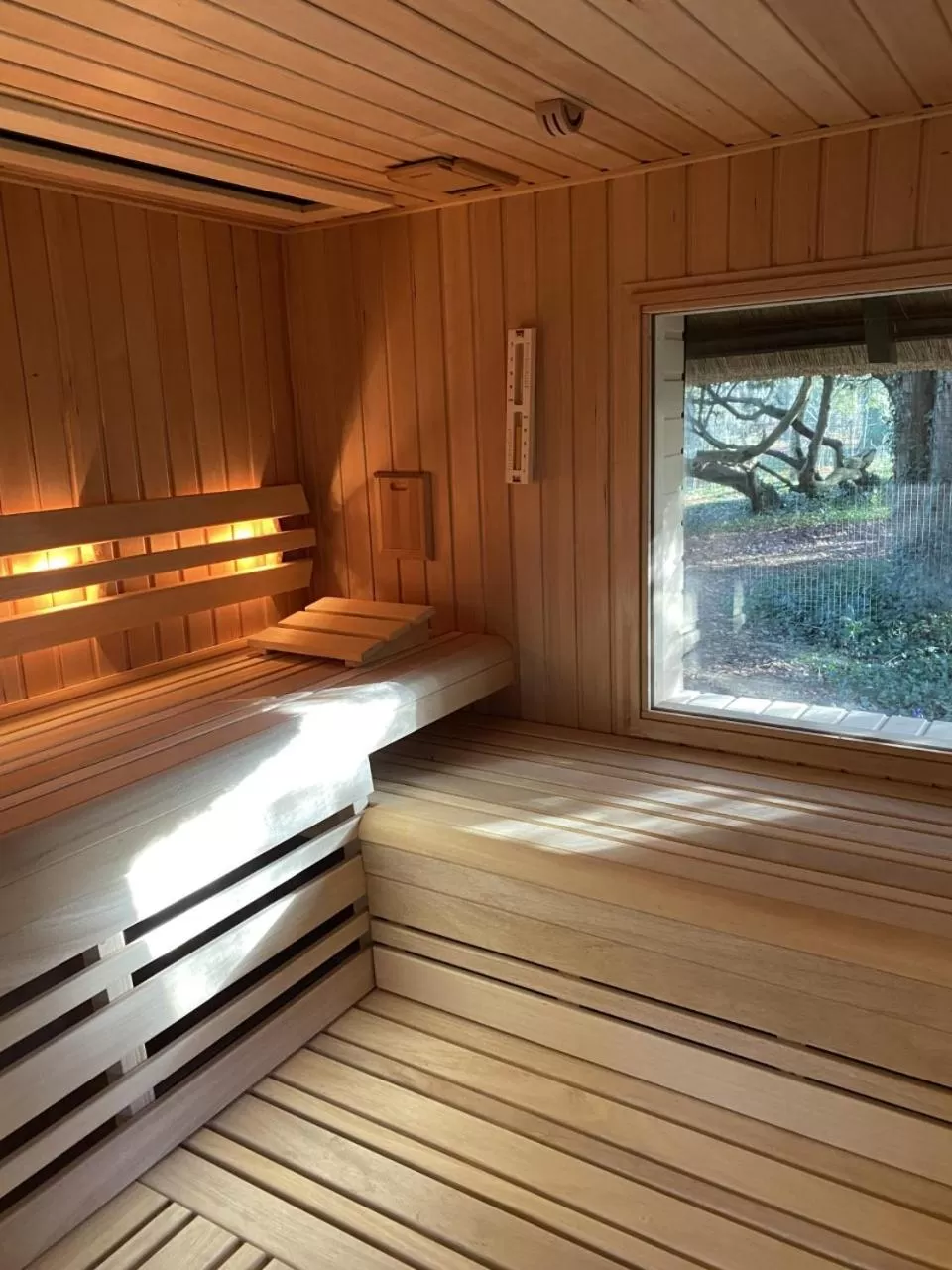 Sauna in B&B en SPA Landgoed Matanze
