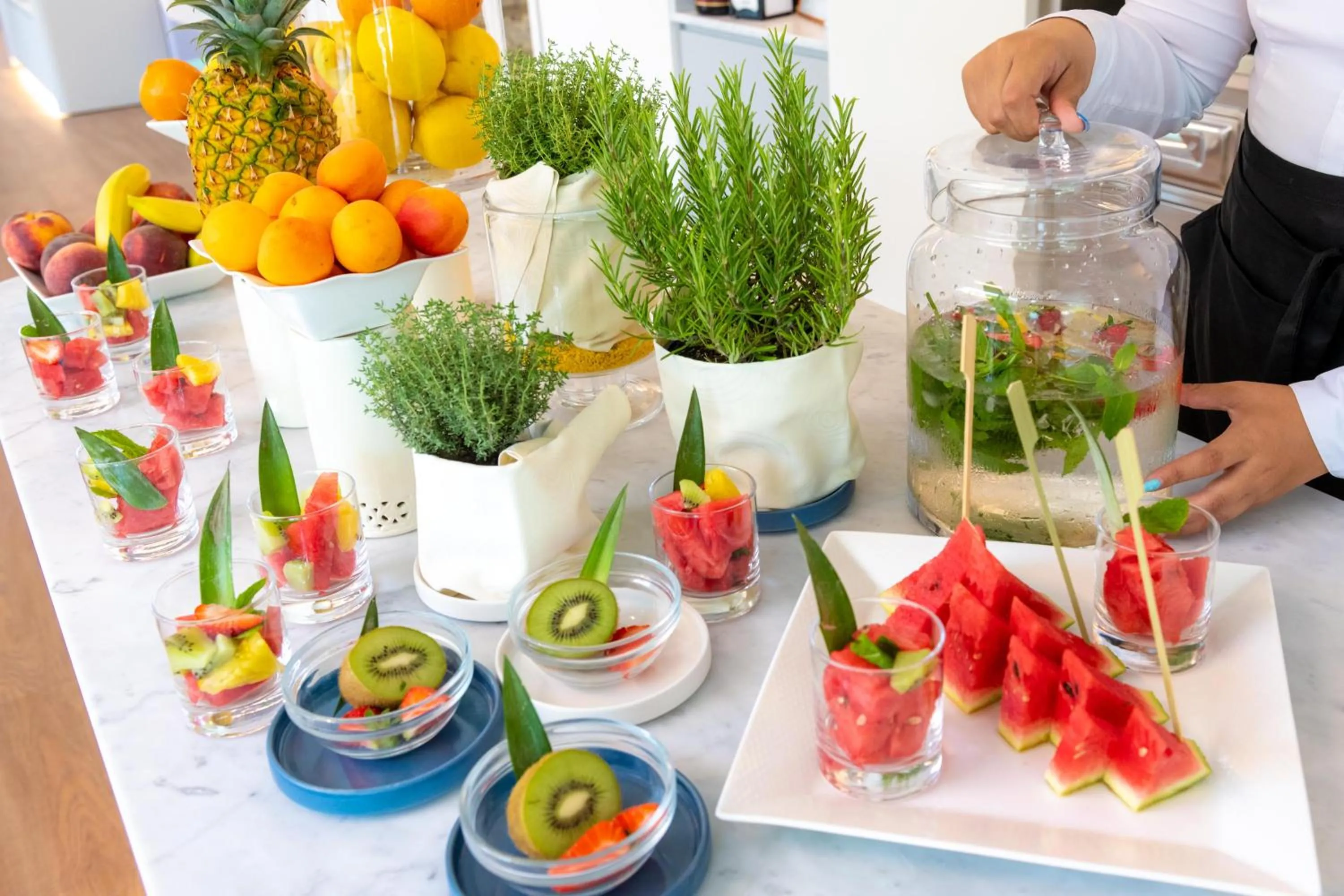 Breakfast in Amarina Hotel