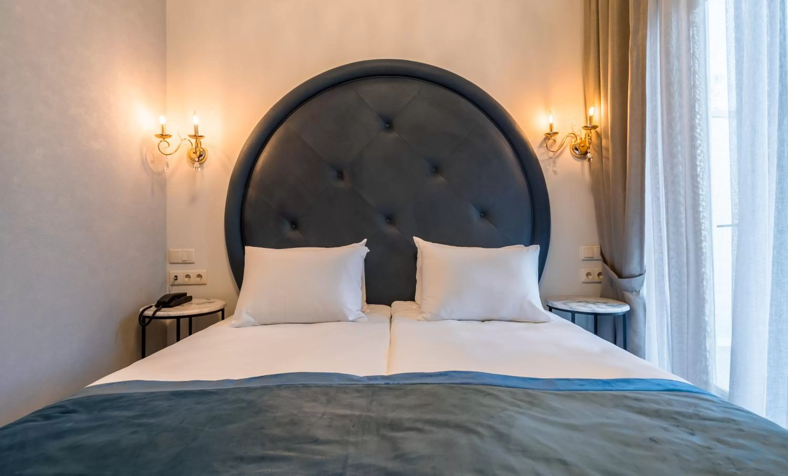 Bed in Orbeliani Residence Hotel