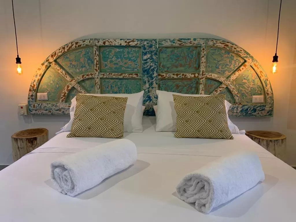 Bed in Waka Hotel Rural