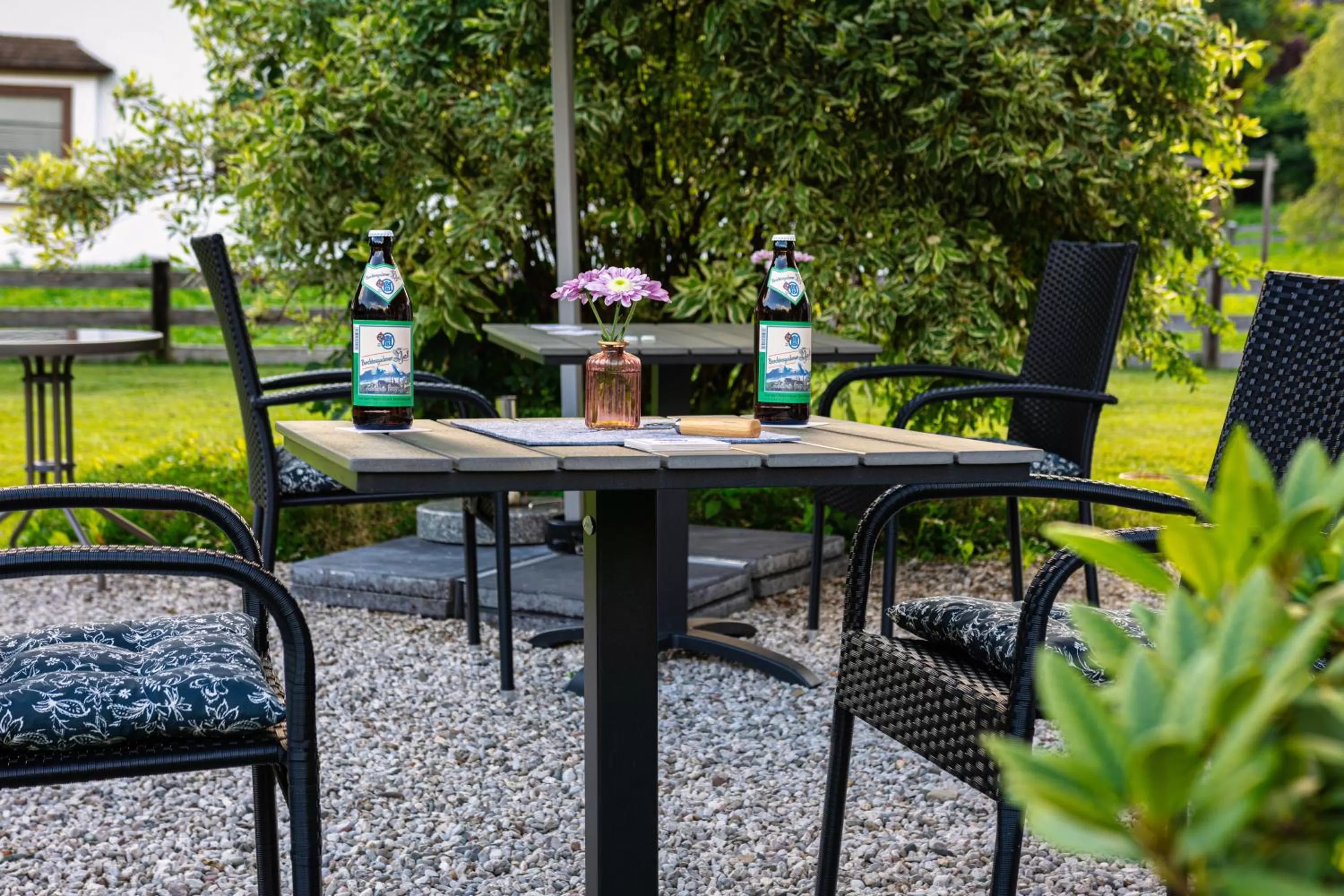Patio in Hotel Garni Landhaus Sonnenstern
