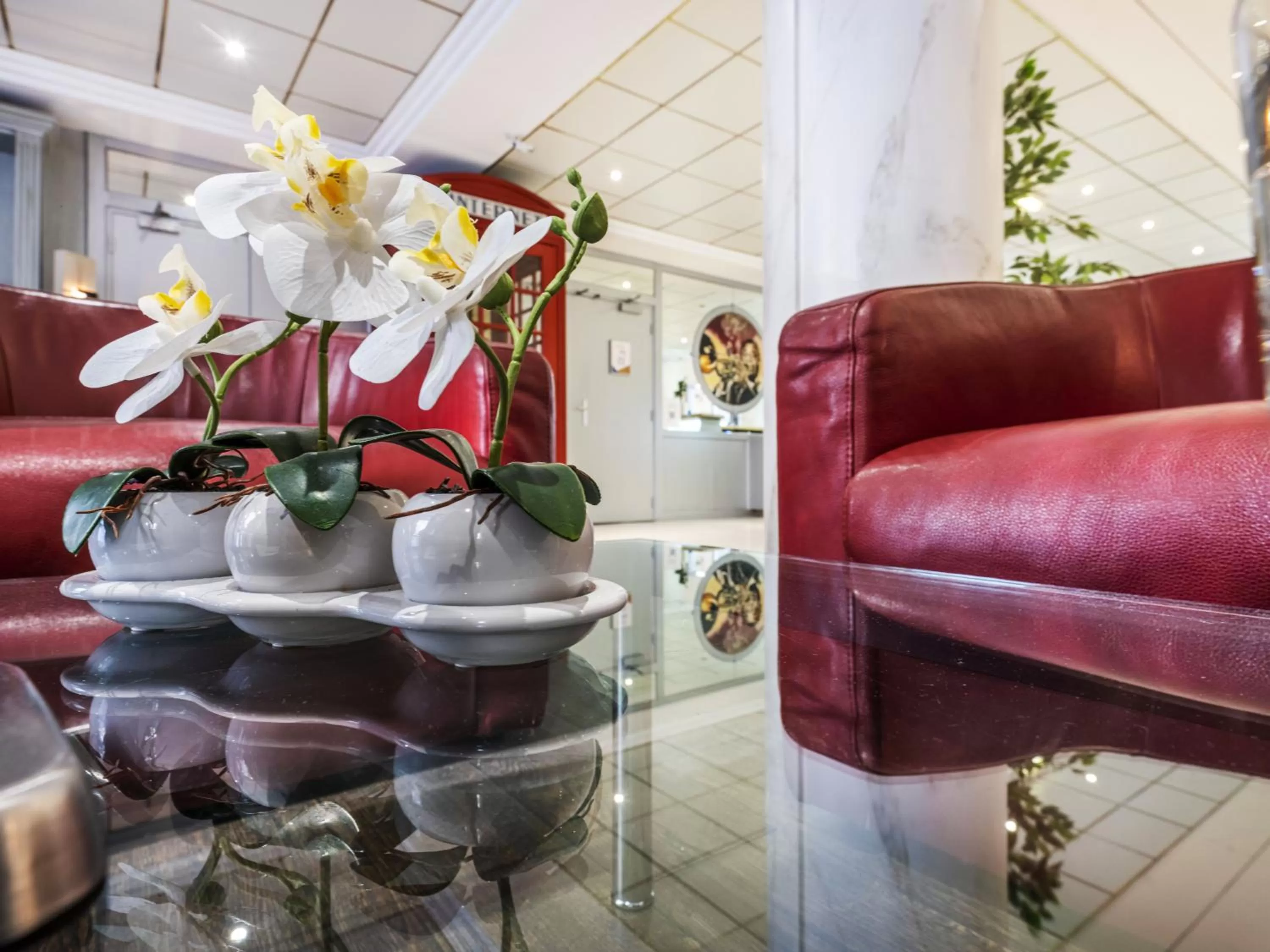 Living room in Hotel Nice Riviera